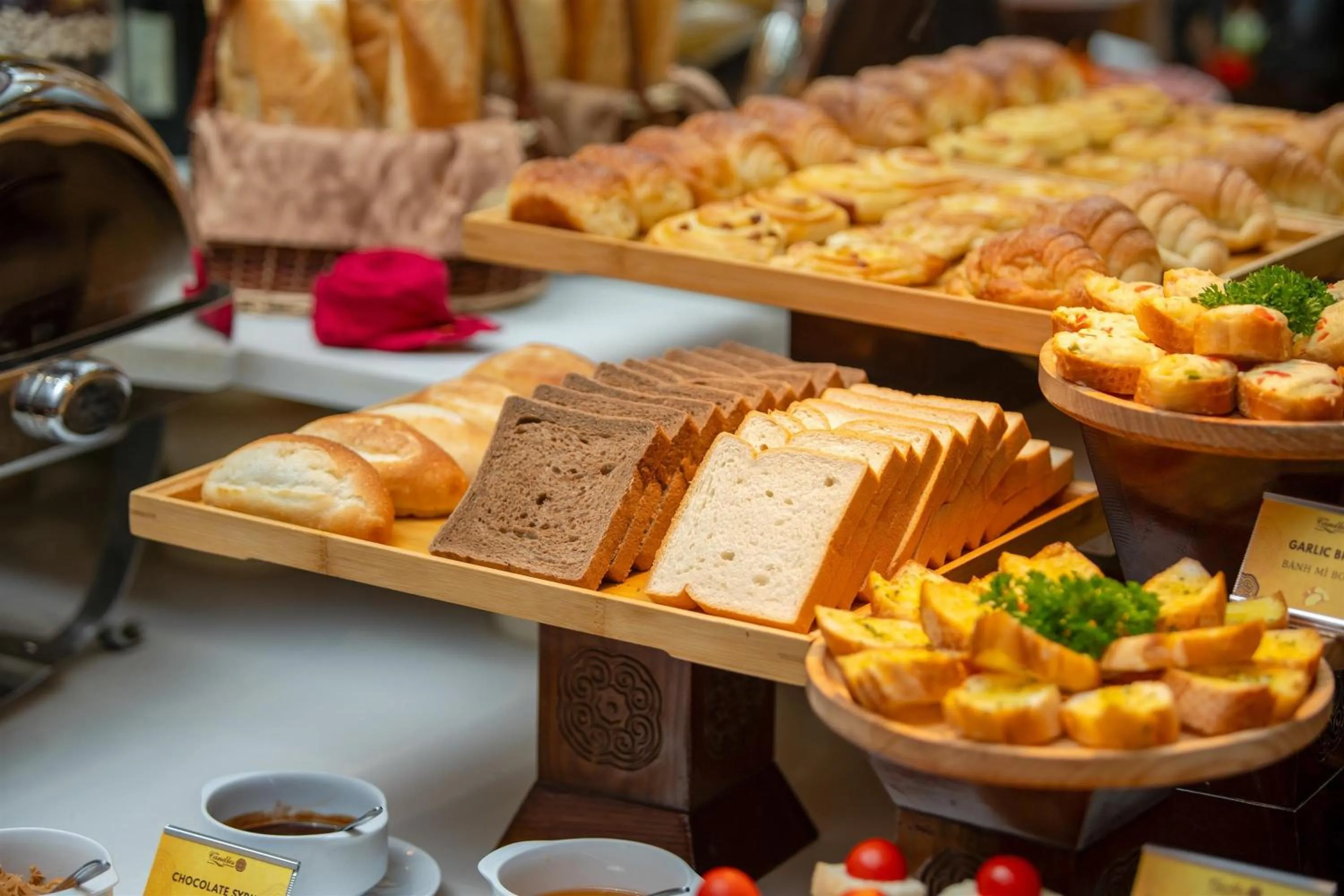 Buffet breakfast in Hanoi Pearl Hotel