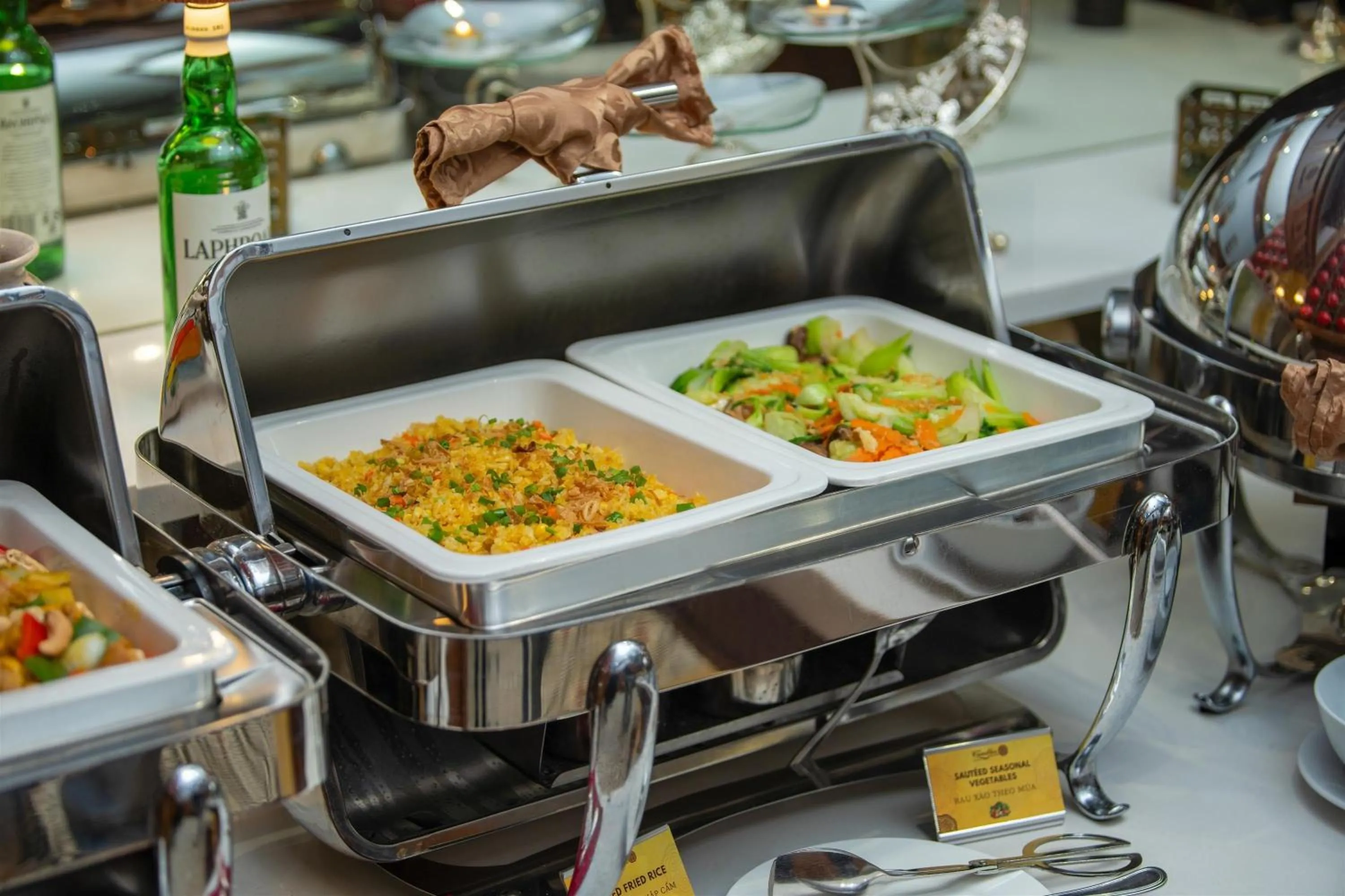 Buffet breakfast in Hanoi Pearl Hotel