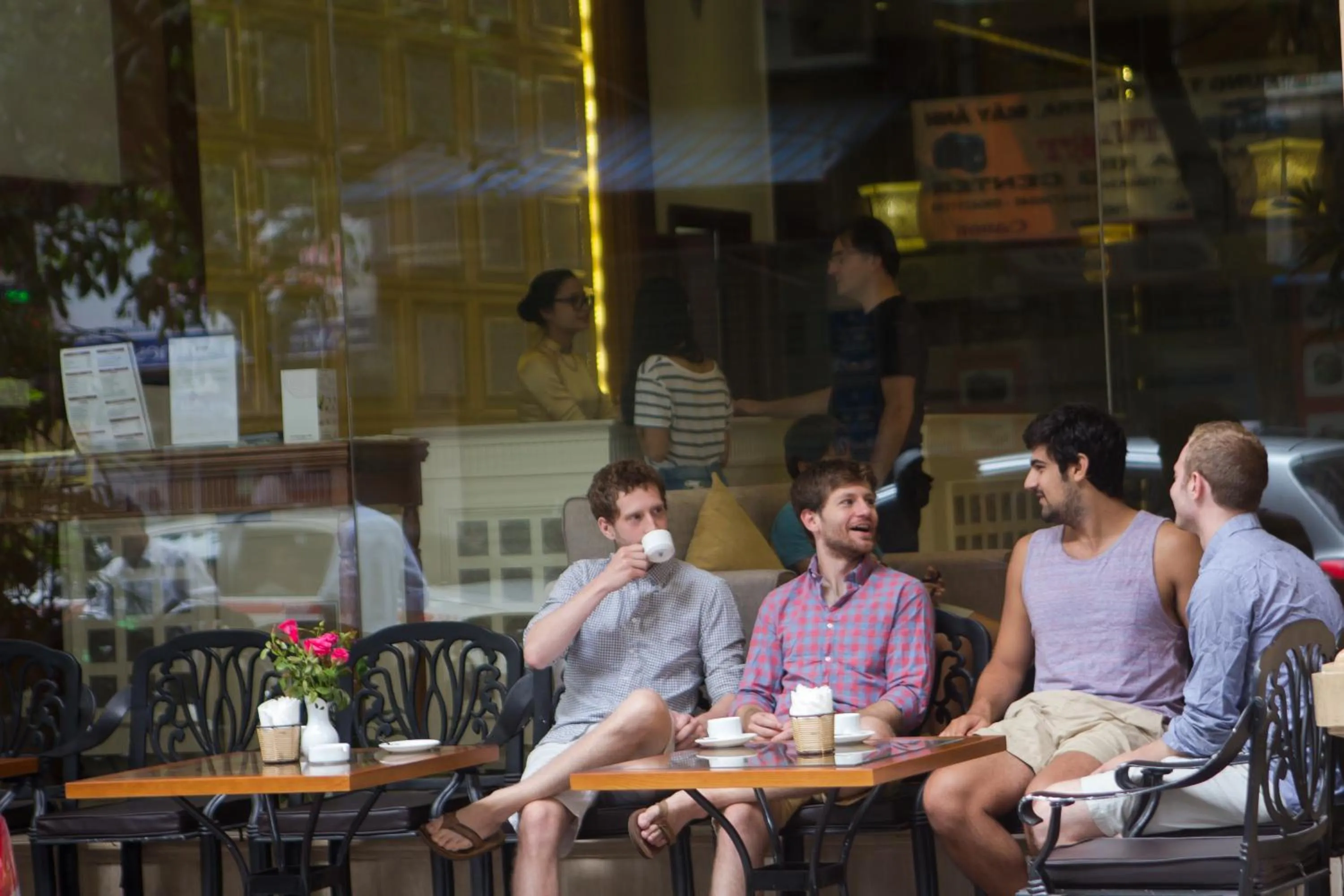 Balcony/Terrace in Hanoi Pearl Hotel