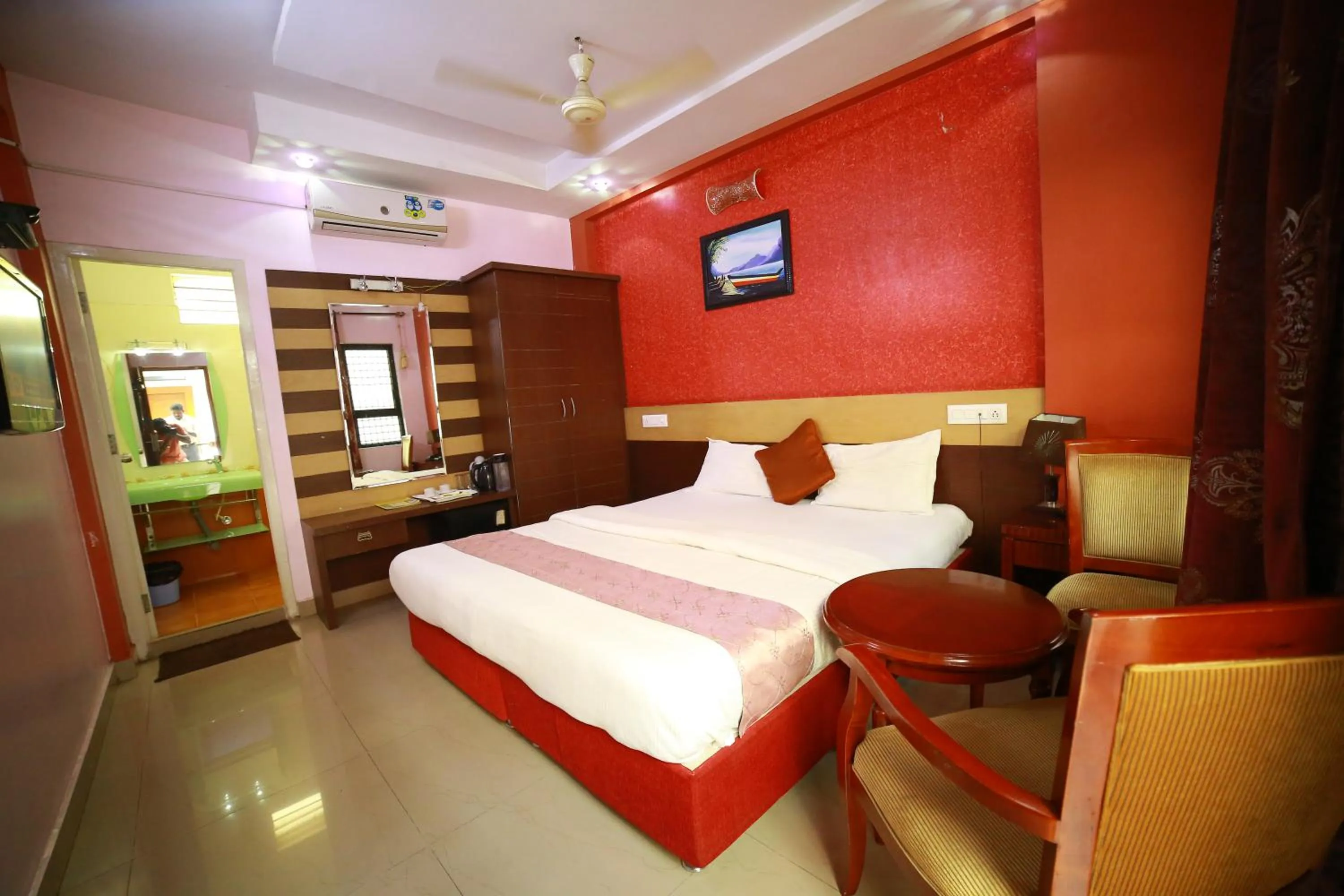 Bed in Hotel Kings Kastle