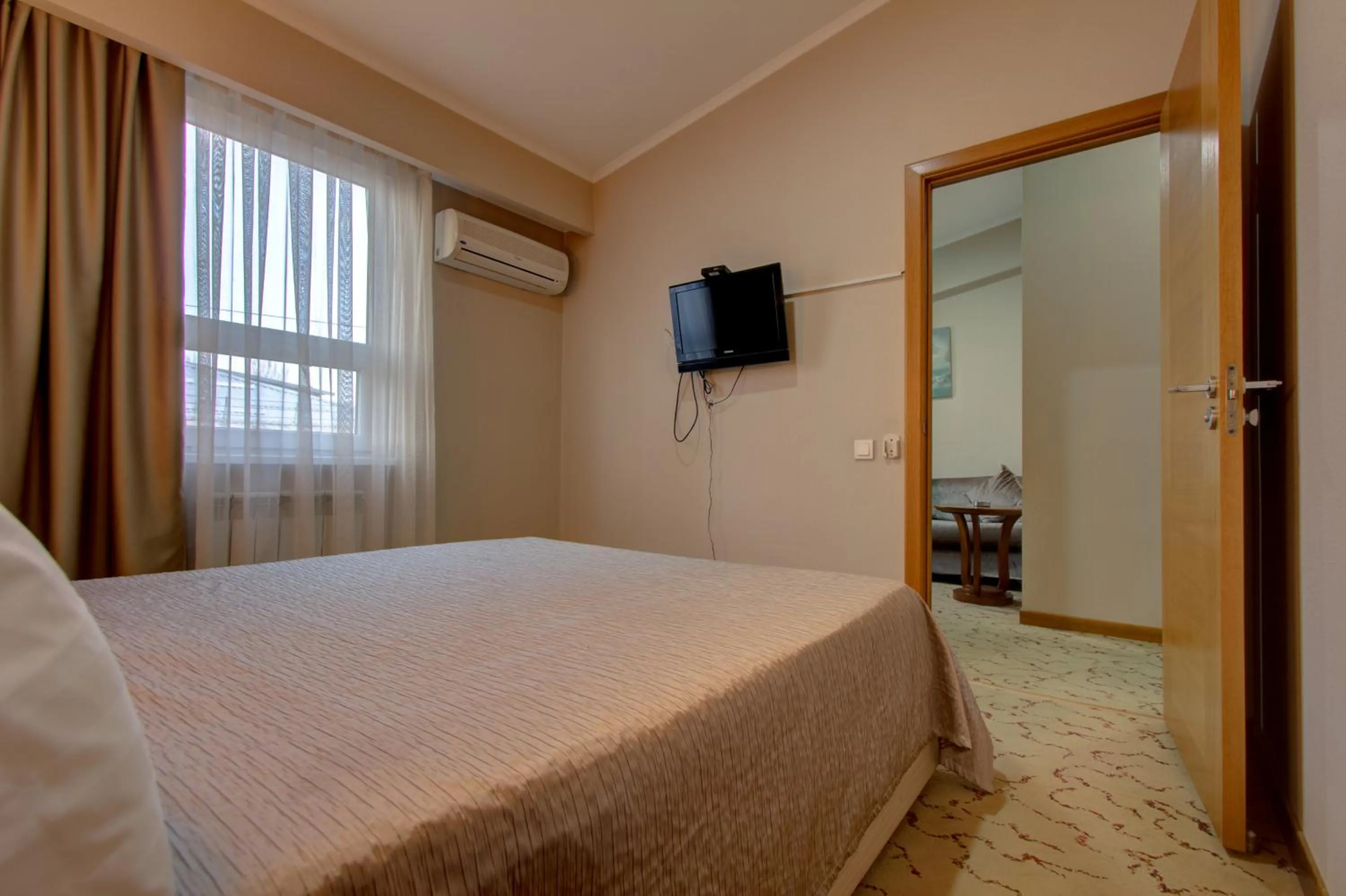 Photo of the whole room, Bed in Bishkek Boutique Hotel