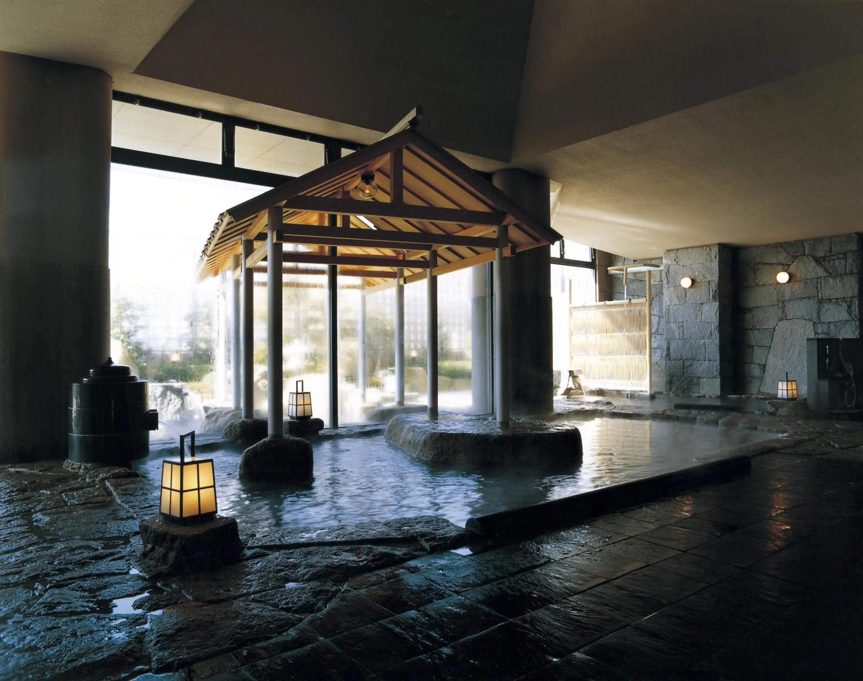 Hot Spring Bath in Dogo Kan