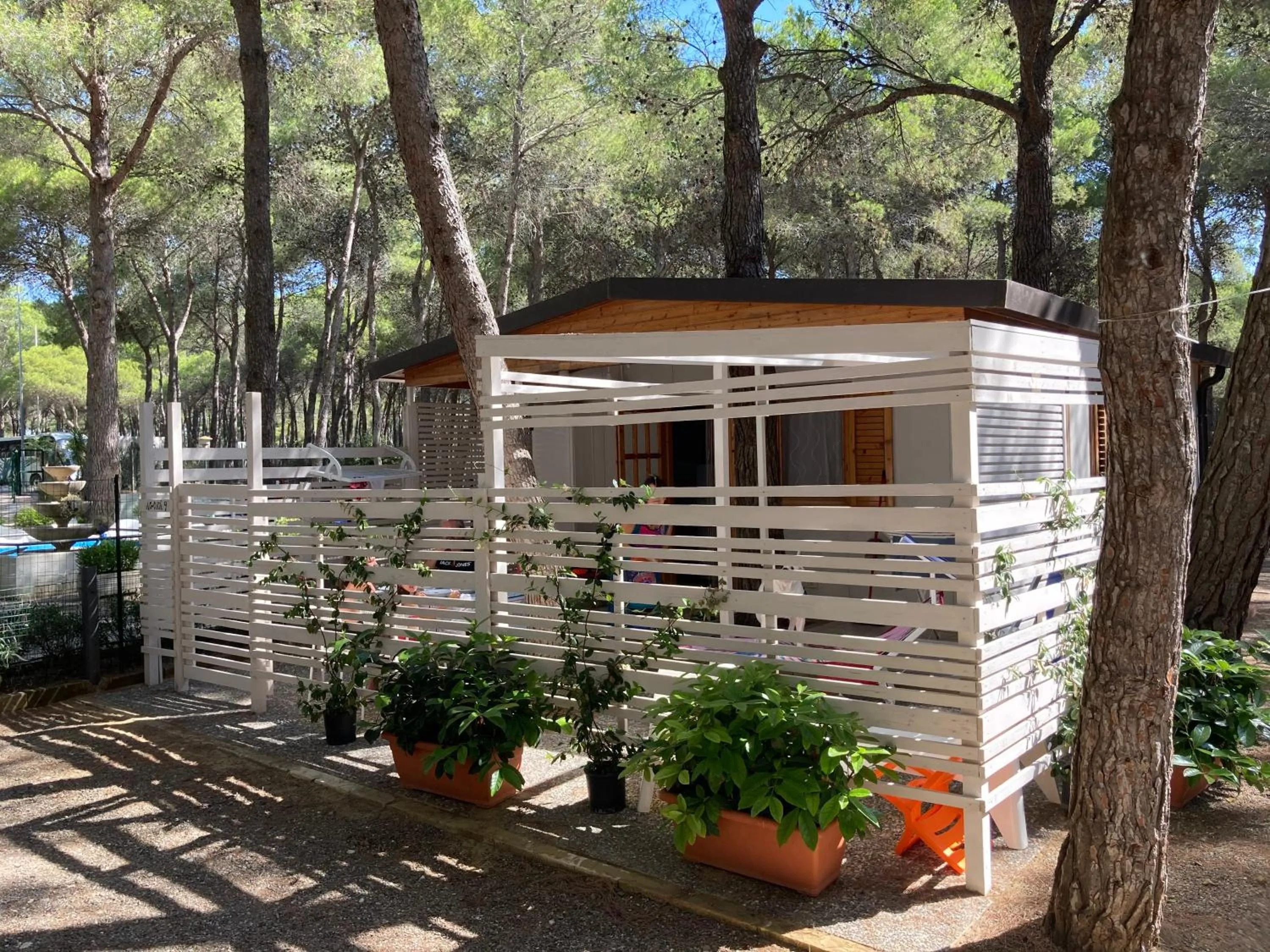 Patio in Riva dei Greci Camping Village