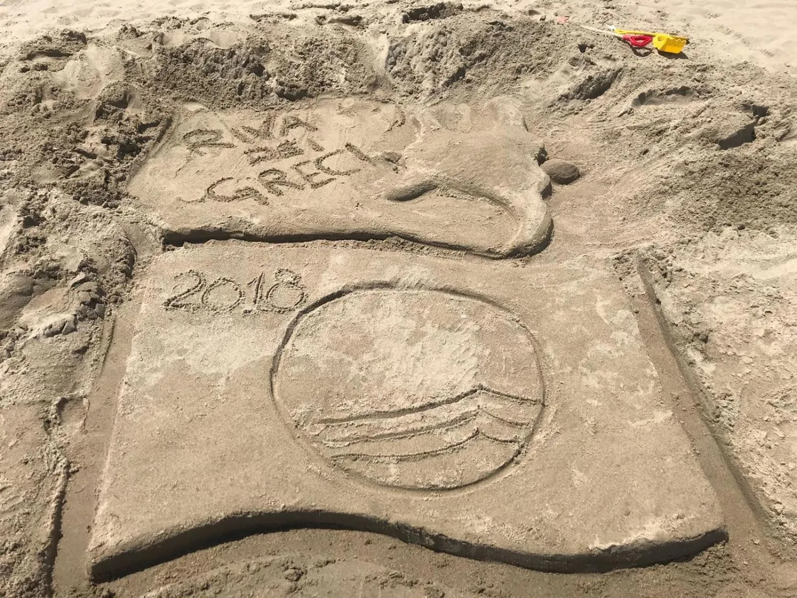 Beach in Riva dei Greci Camping Village