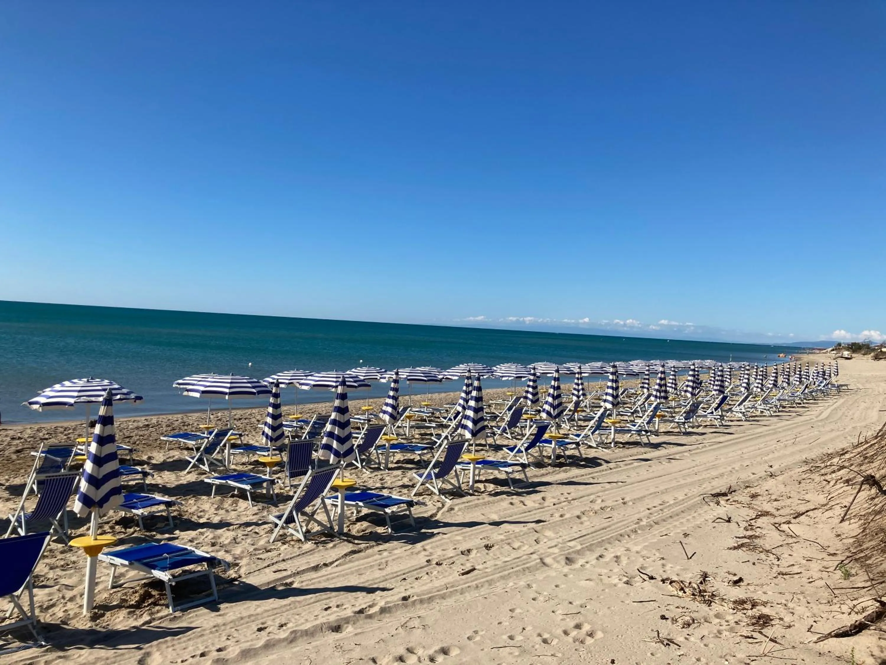Beach in Riva dei Greci Camping Village