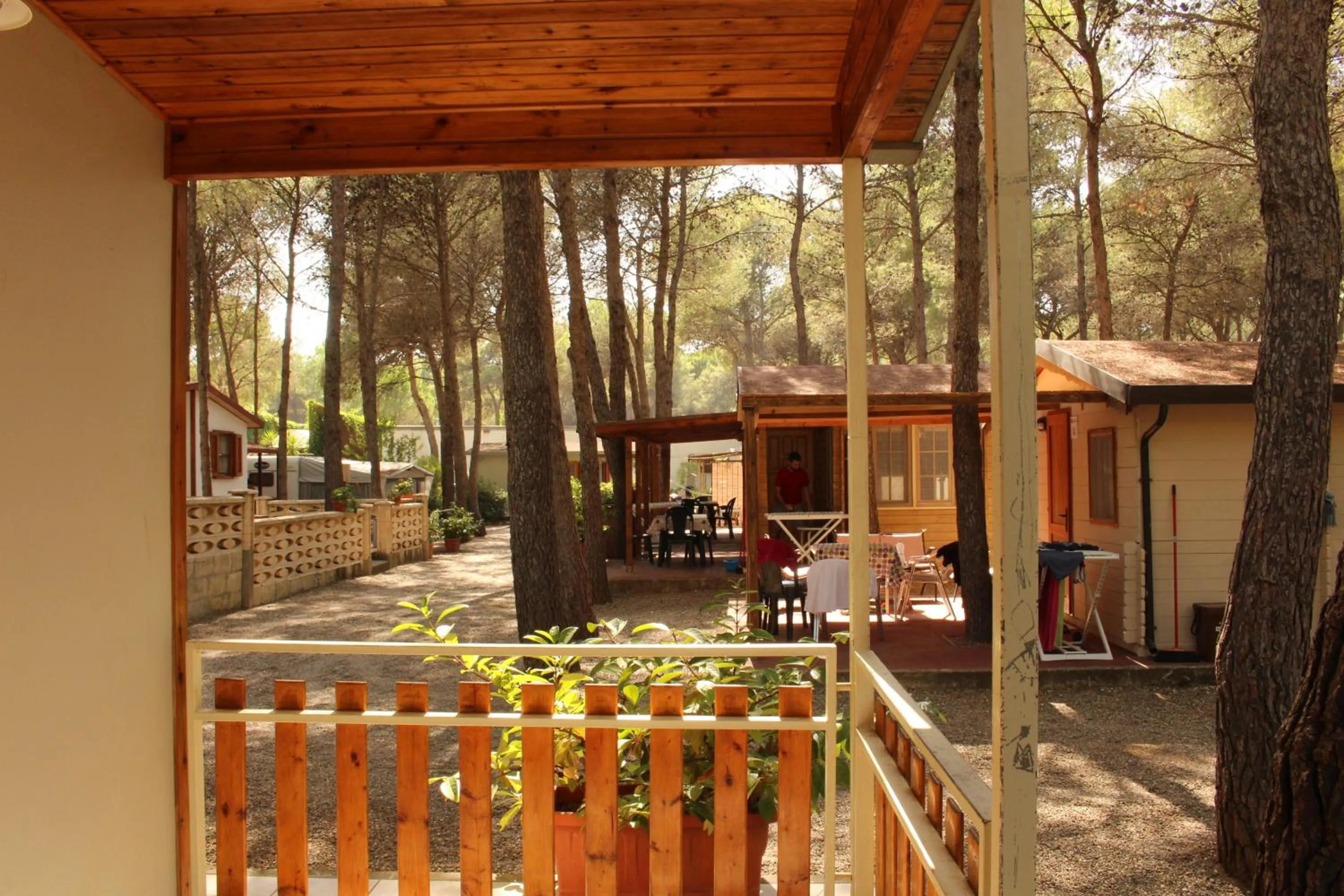 Patio in Riva dei Greci Camping Village