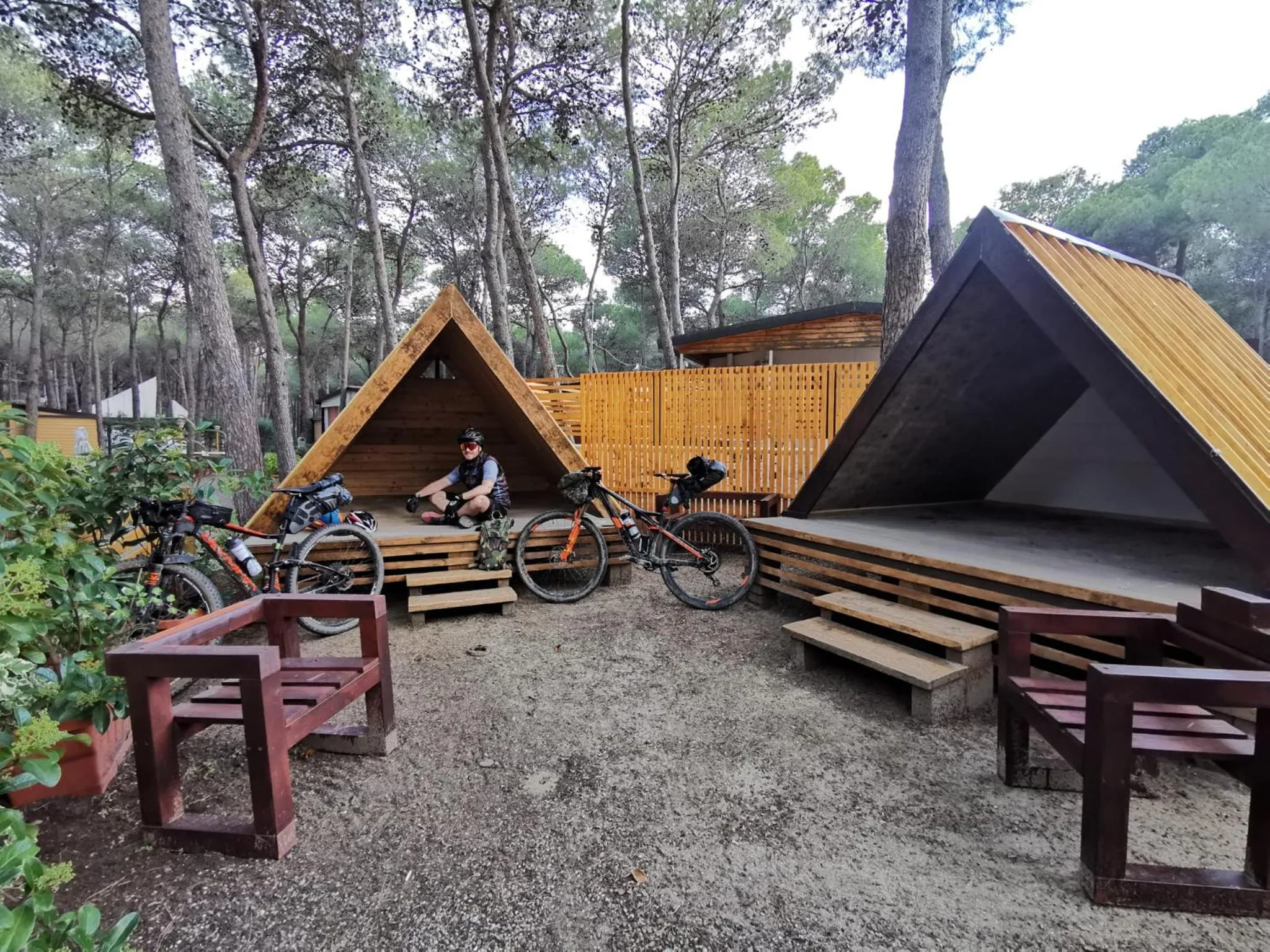 Patio in Riva dei Greci Camping Village