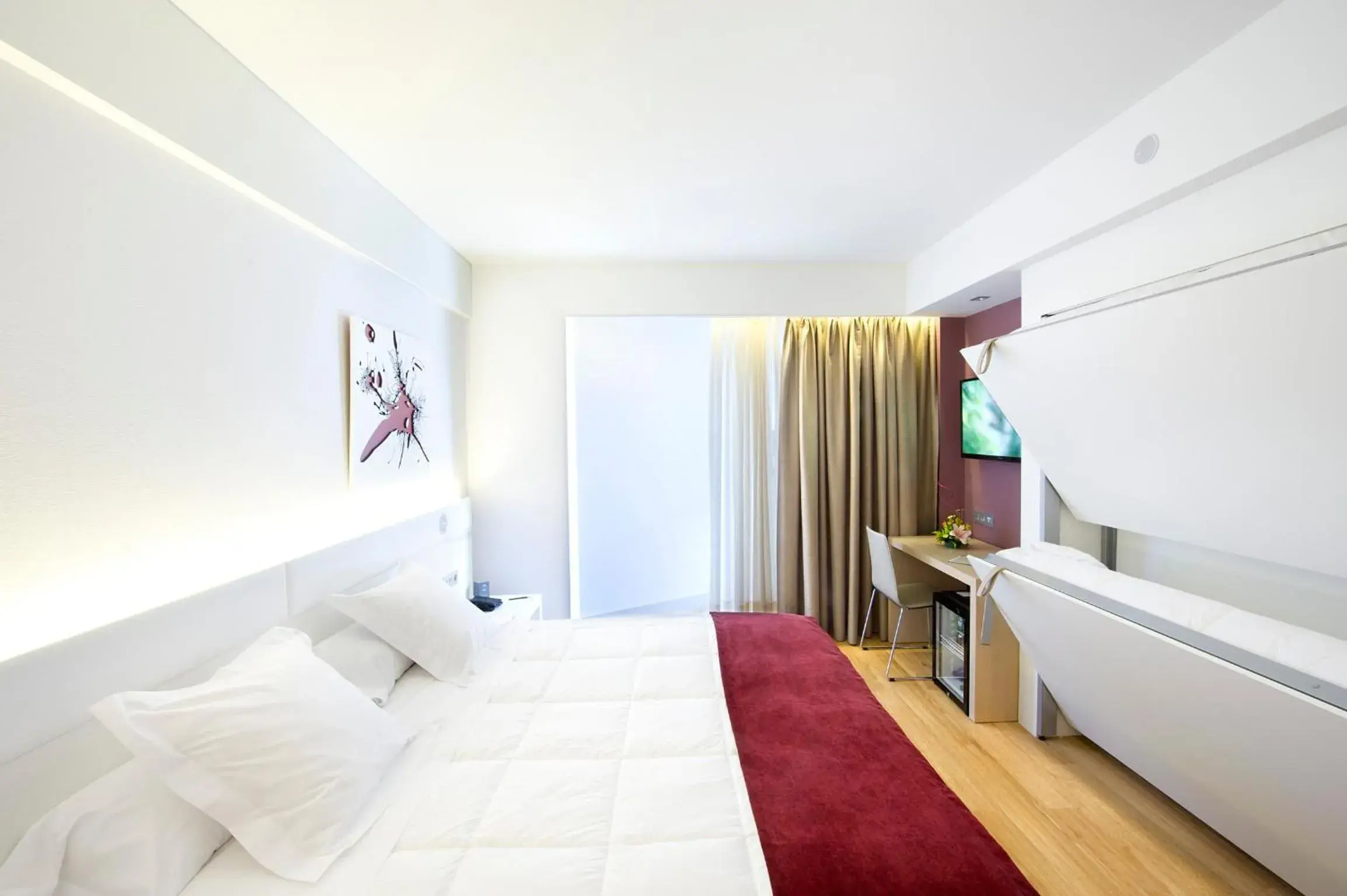 Bed in Sercotel Ciudad de Miranda Bed in Sercotel Ciudad de Miranda