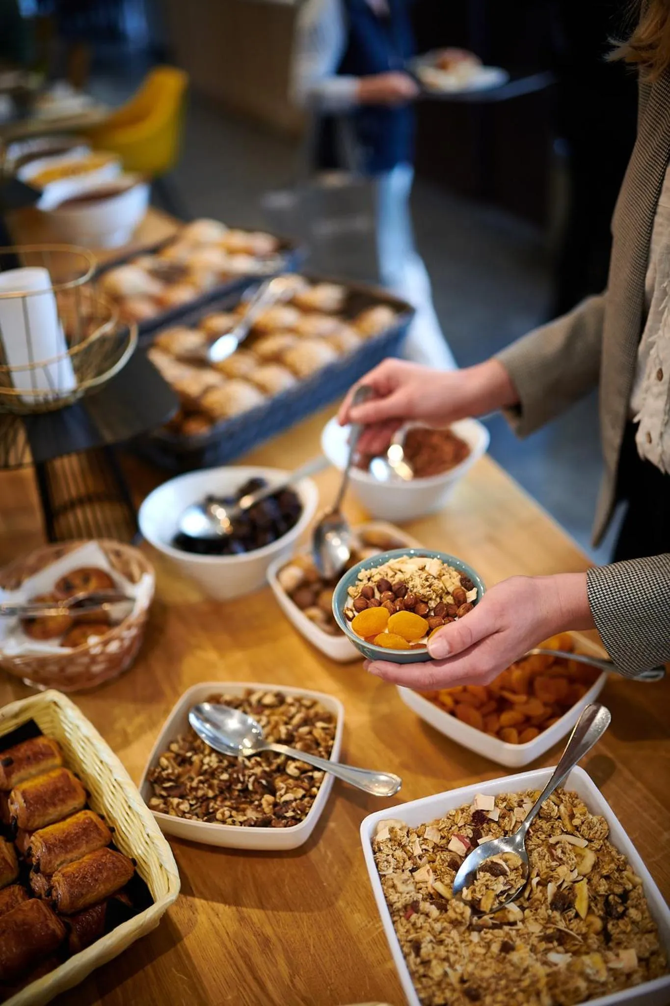 Breakfast in Les Terrasses d'Atlanthal