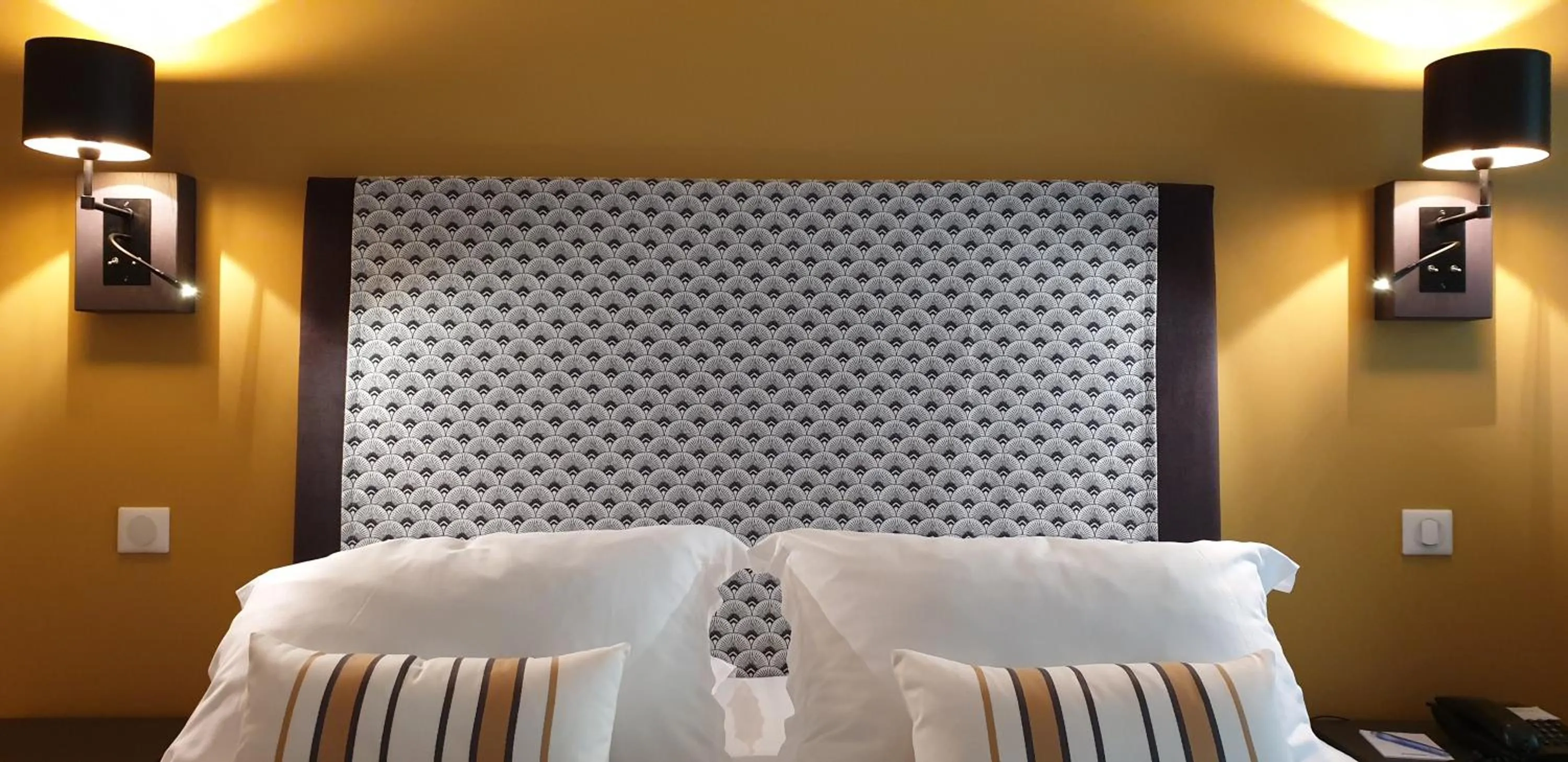 Bed in Hotel Argi Eder