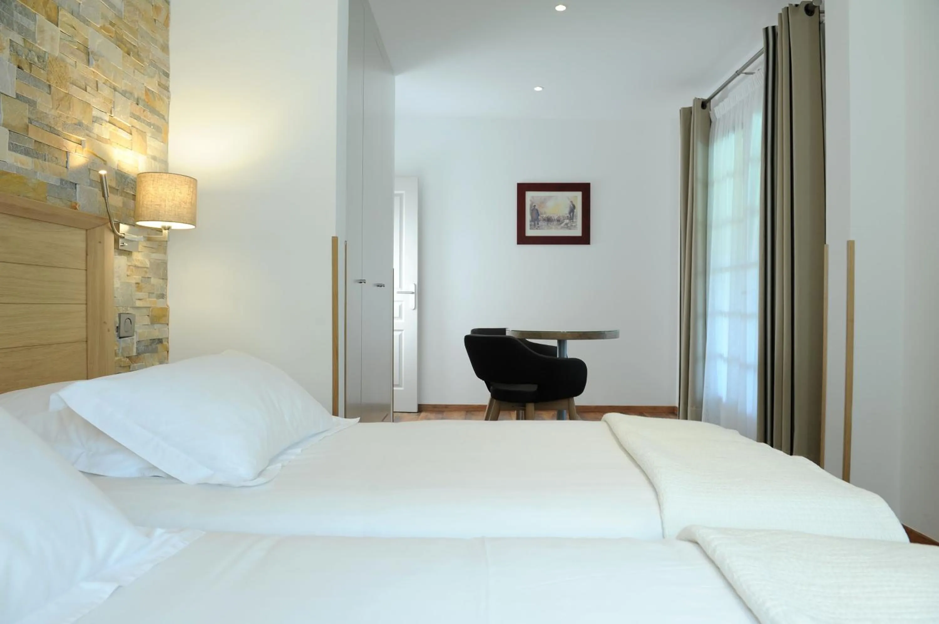 Bed in Hotel Argi Eder