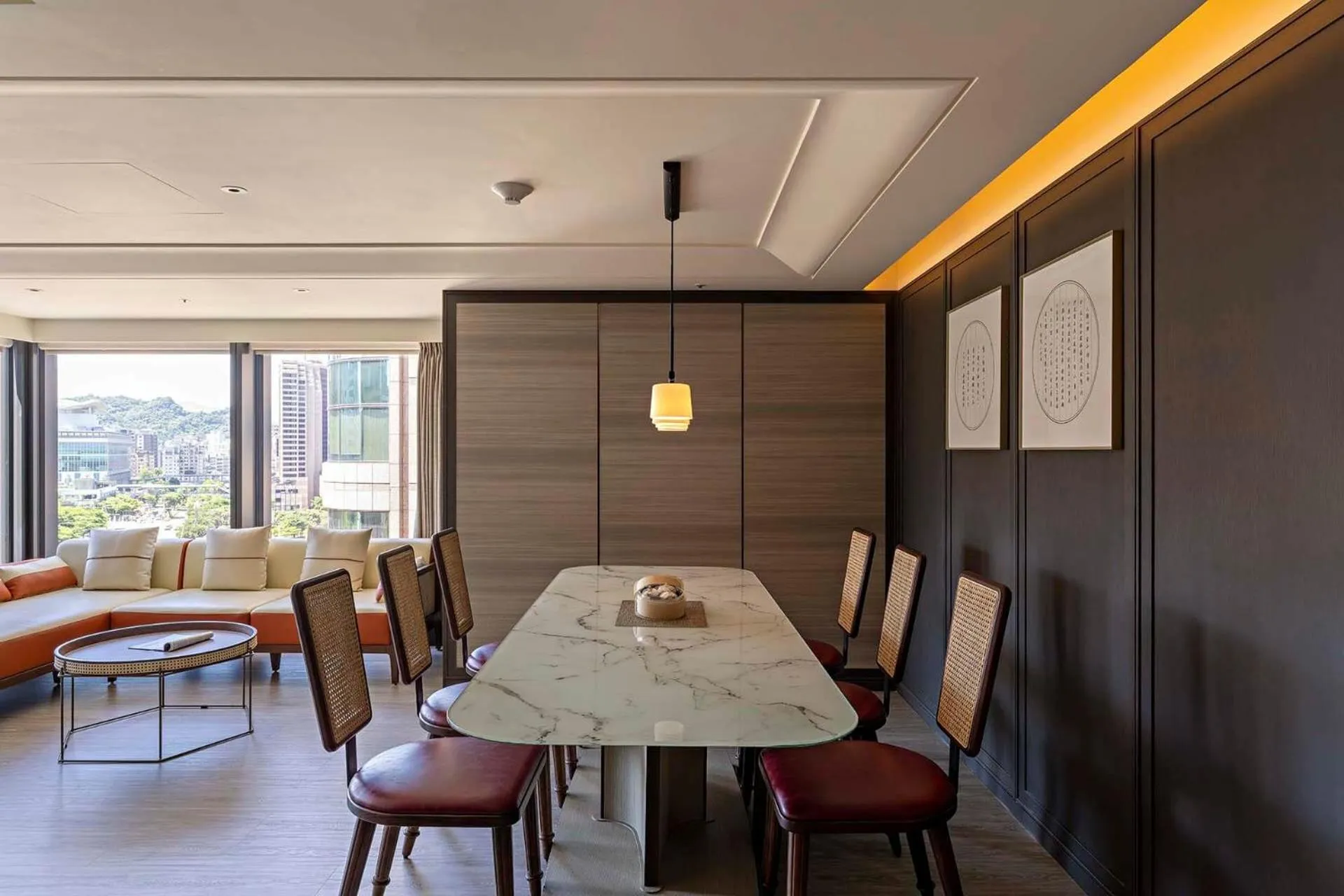 Dining area in Hanns House