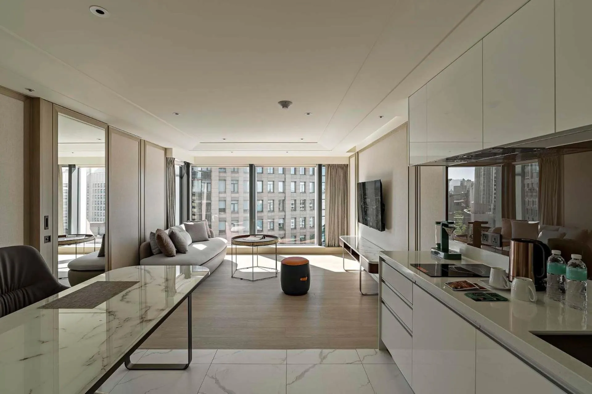 Living room in Hanns House