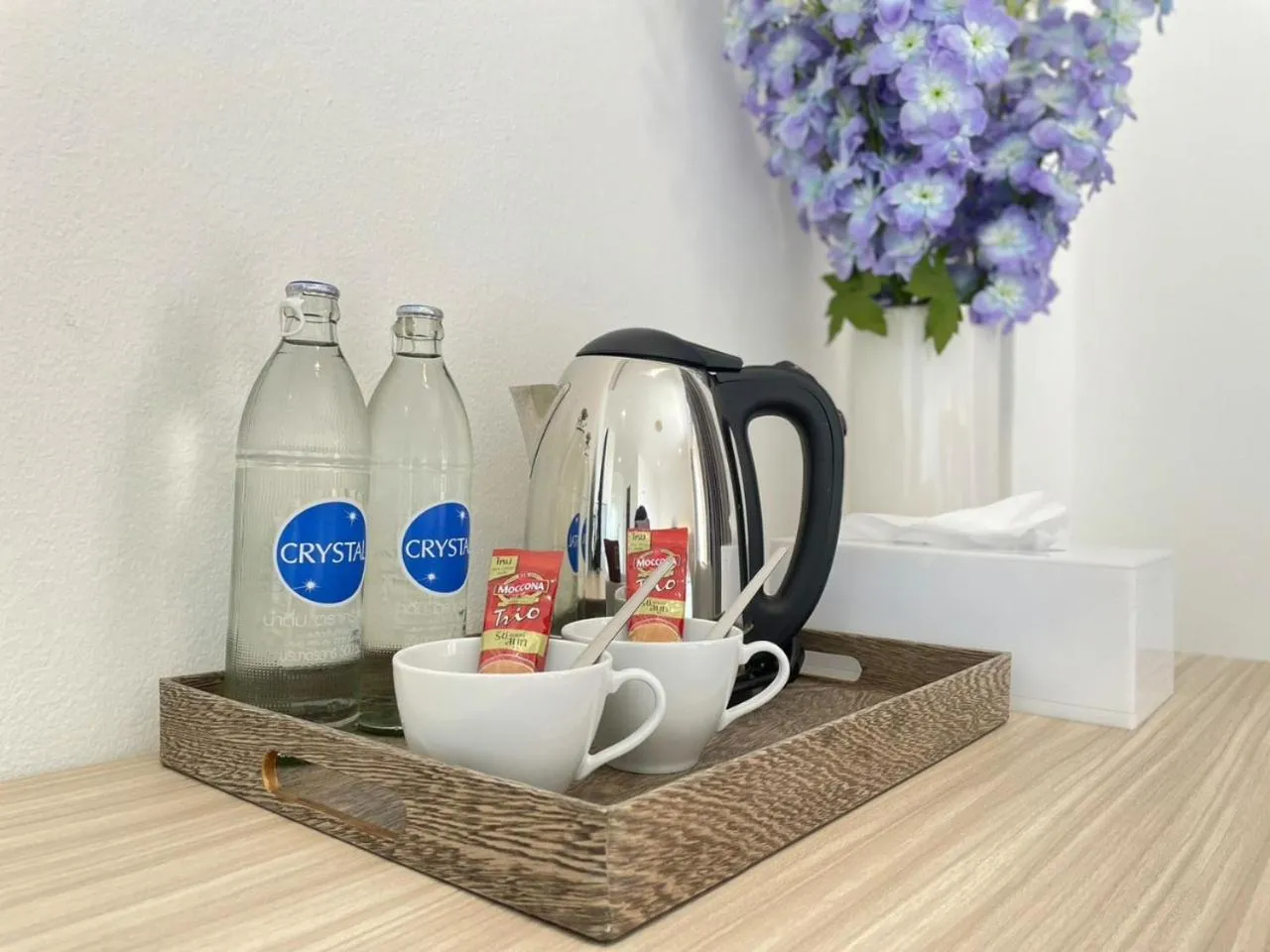 Drinks in A.K. Terrace Hotel