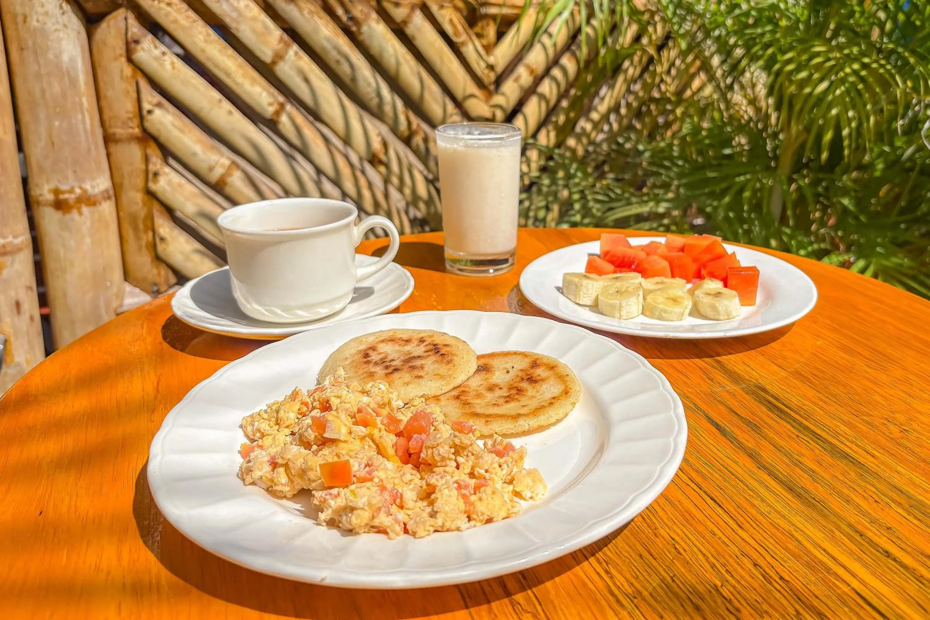Breakfast in La Rivera Playa Palomino