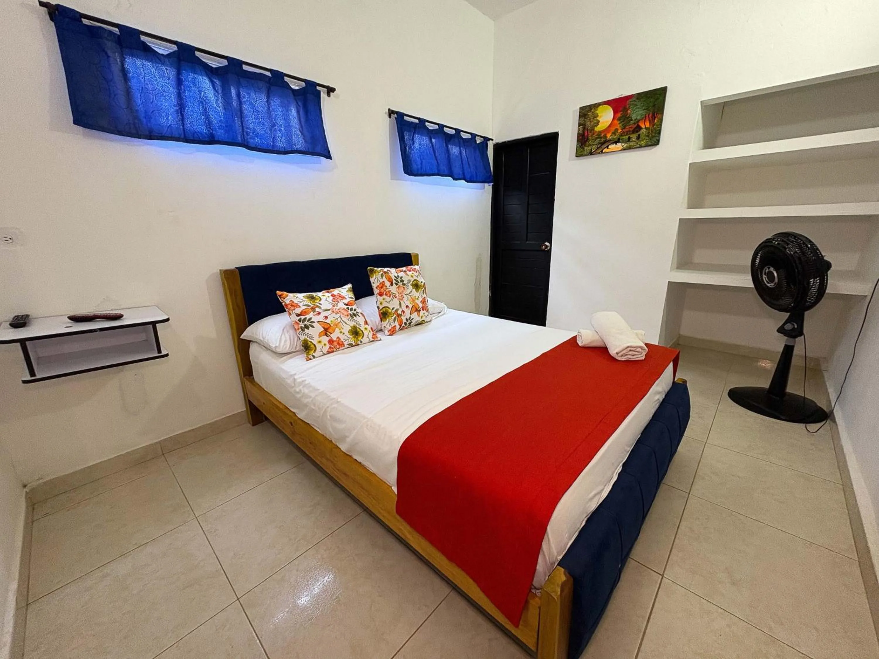 Bed in La Rivera Playa Palomino