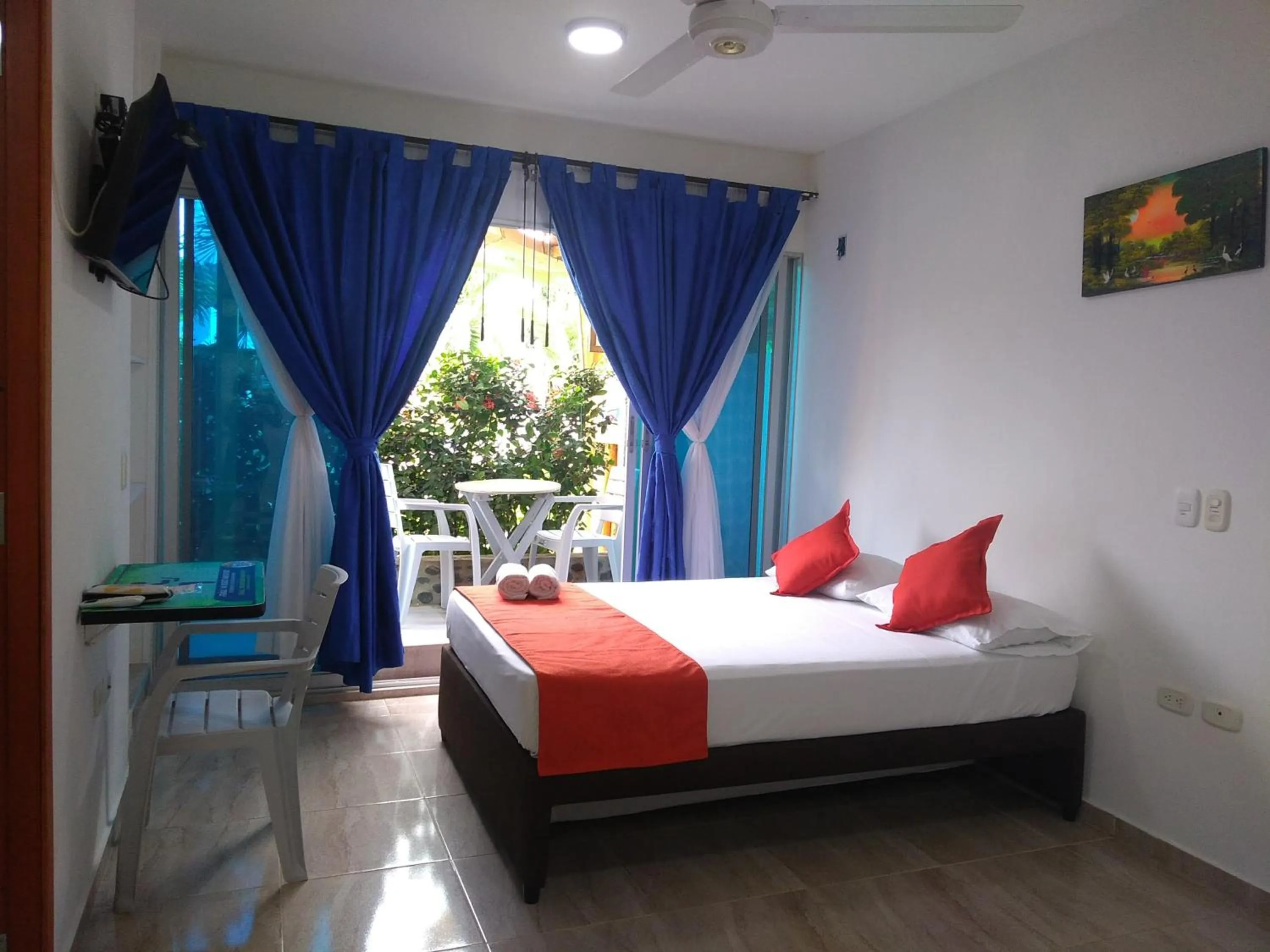 Bed in La Rivera Playa Palomino