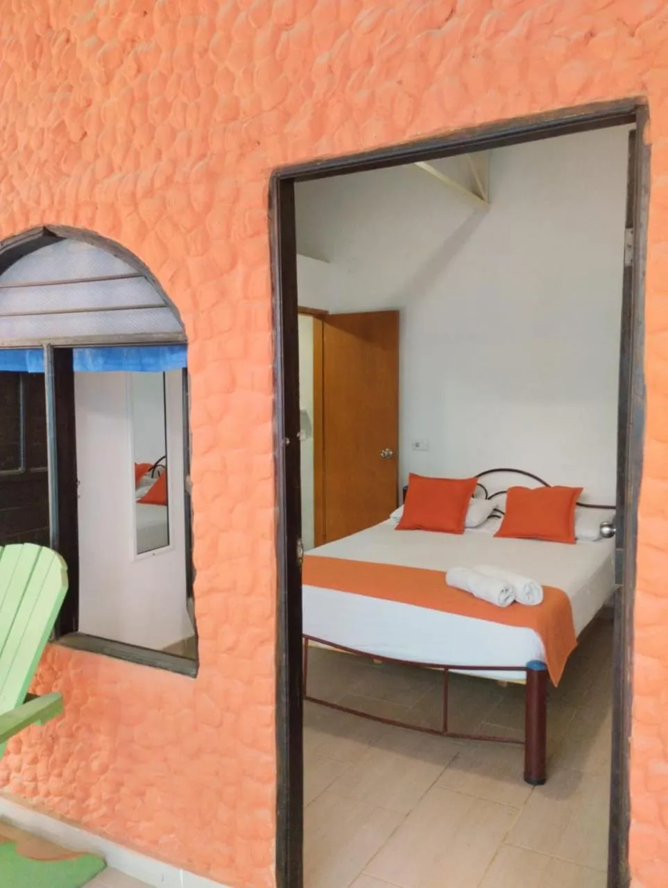 Photo of the whole room, Bed in La Rivera Playa Palomino