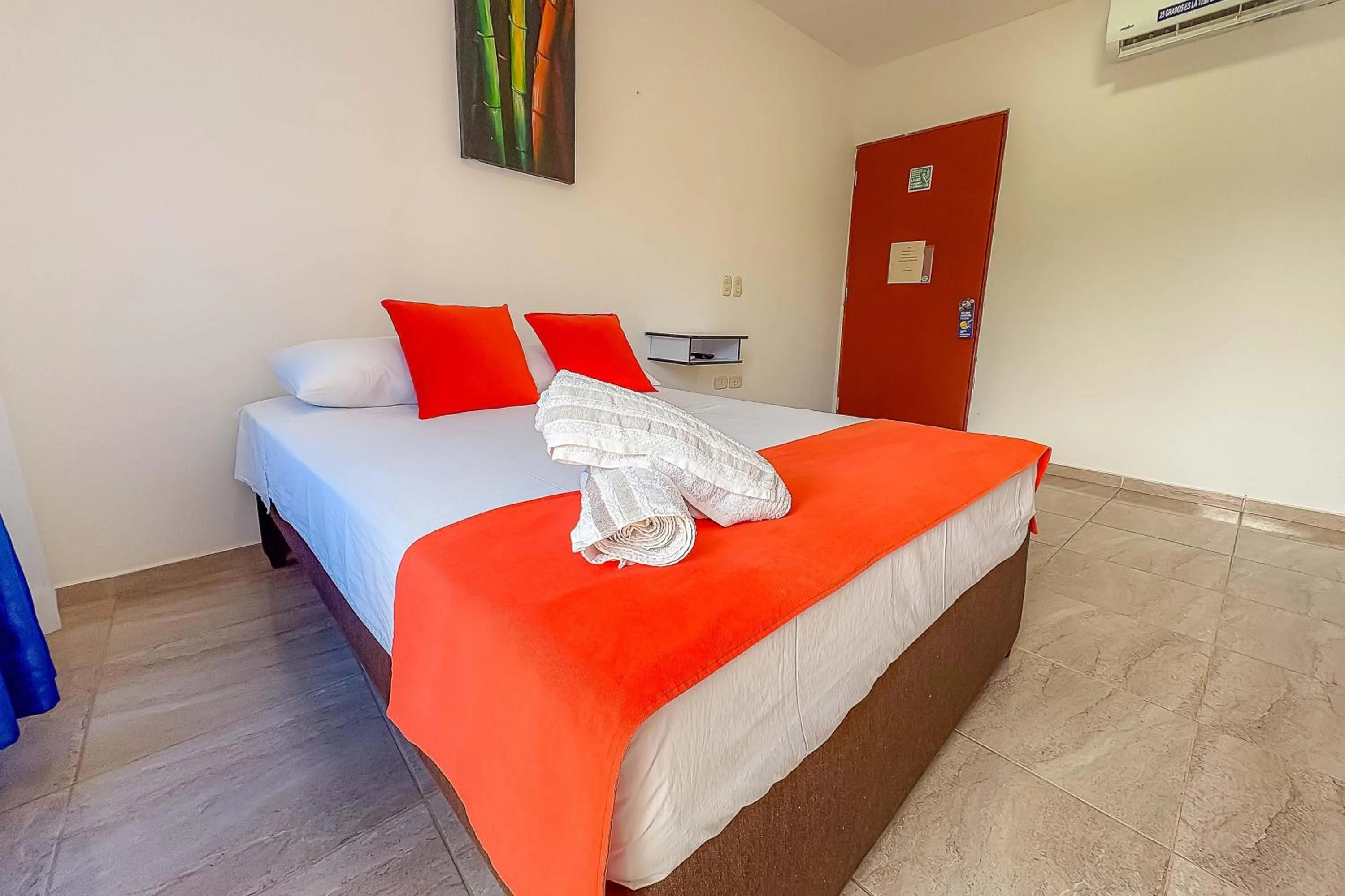 Bed in La Rivera Playa Palomino