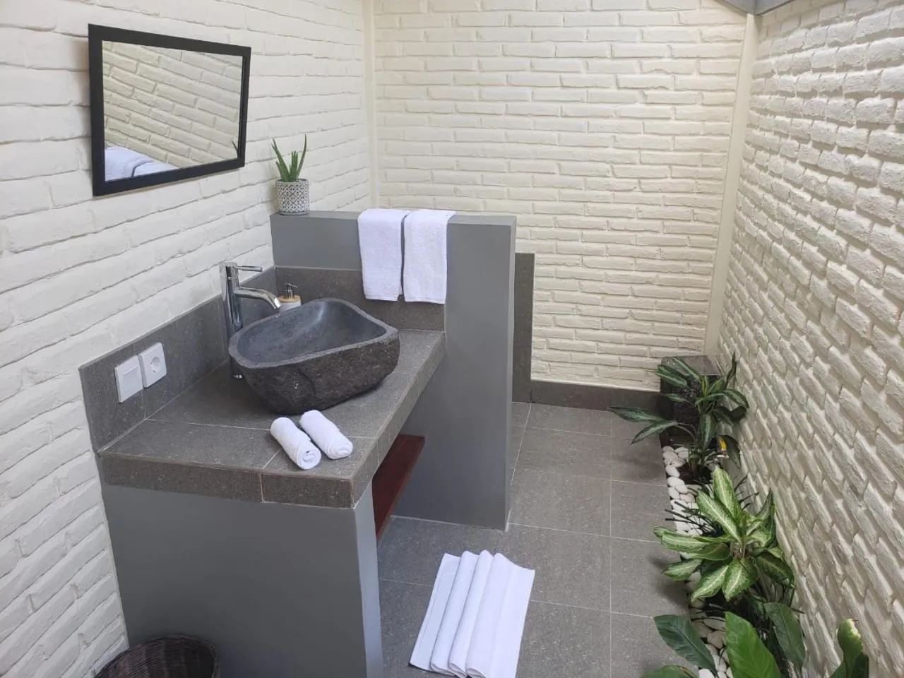 Bathroom in Bruga Villas Restaurant and Spa