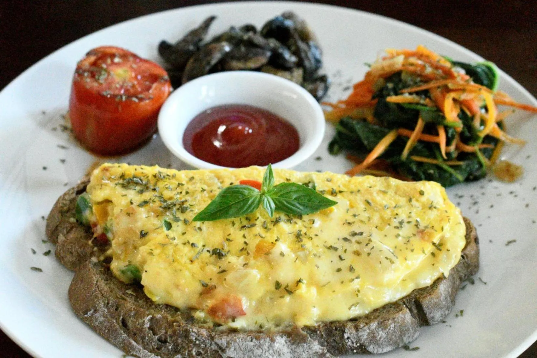 Breakfast in Bruga Villas Restaurant and Spa