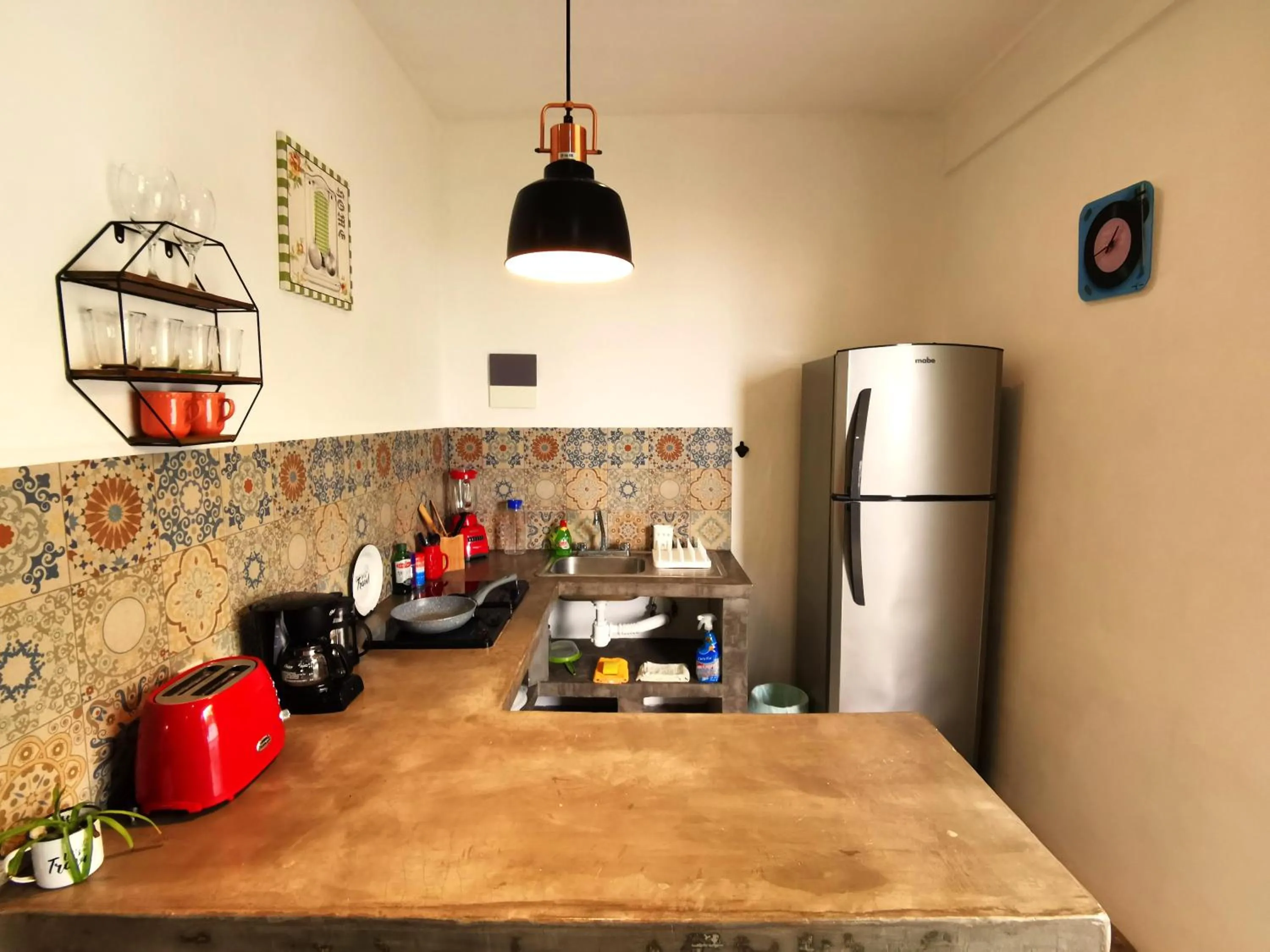 kitchen in Les Suites Calle 2 by Galian