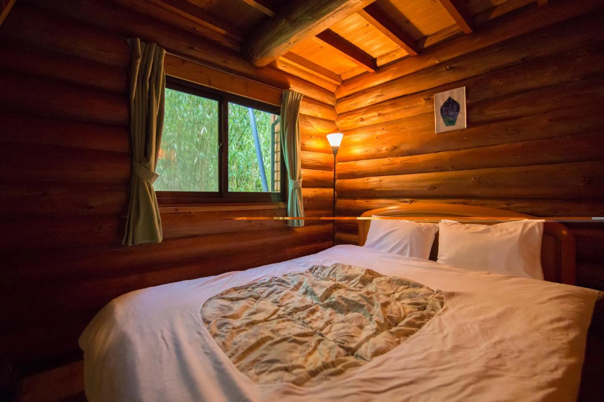 Photo of the whole room, Bed in Yufuin Tsukahara Kogen Sanso Donguri