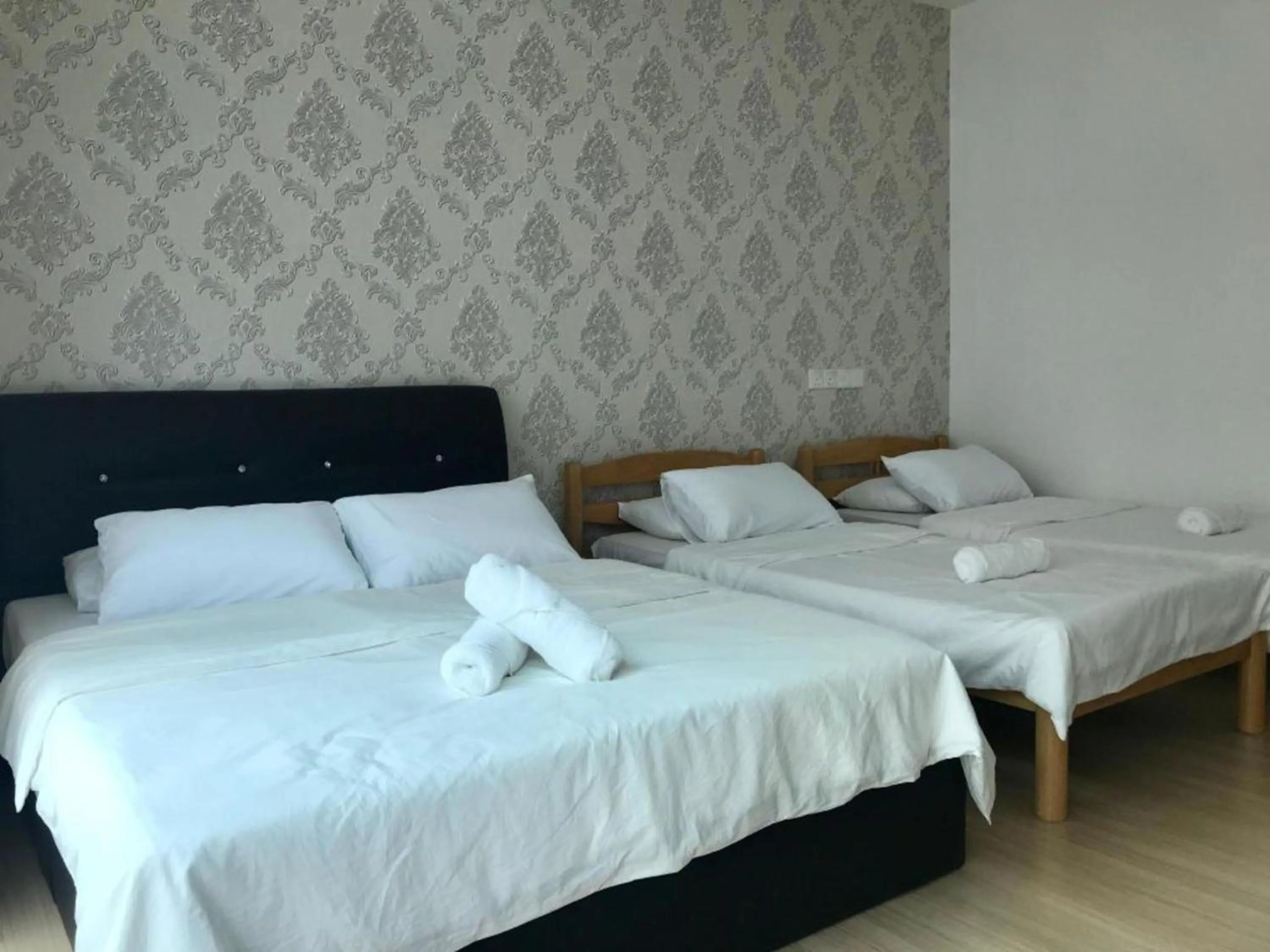 Photo of the whole room, Bed in Island Hostel Bayan Lepas Airport