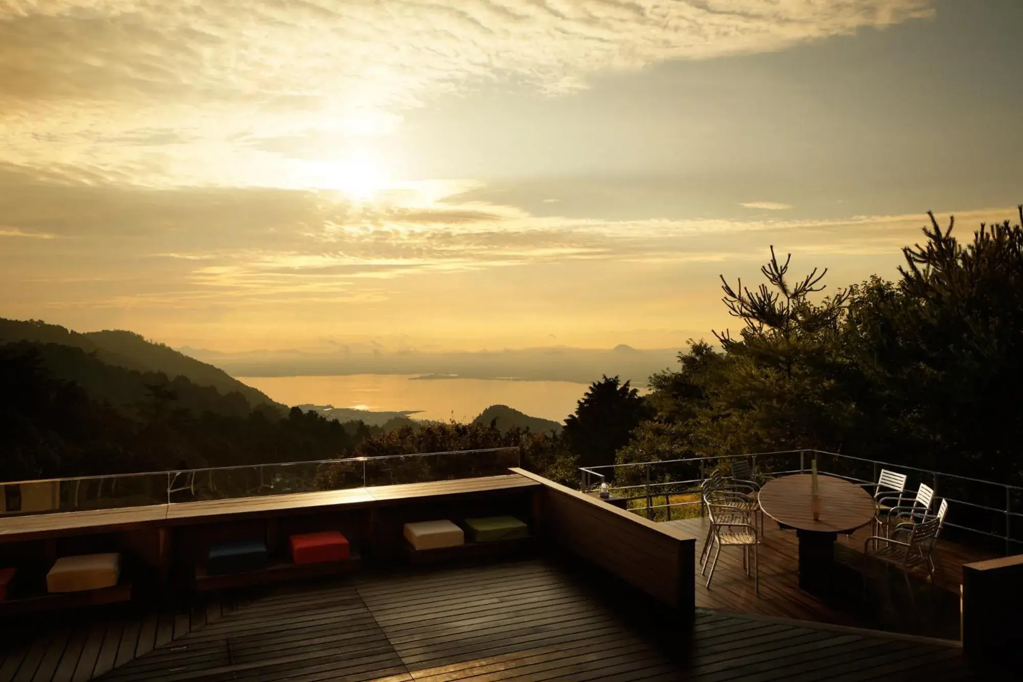 Lake view in L'Hotel de Hiei Lake view in L'Hotel de Hiei