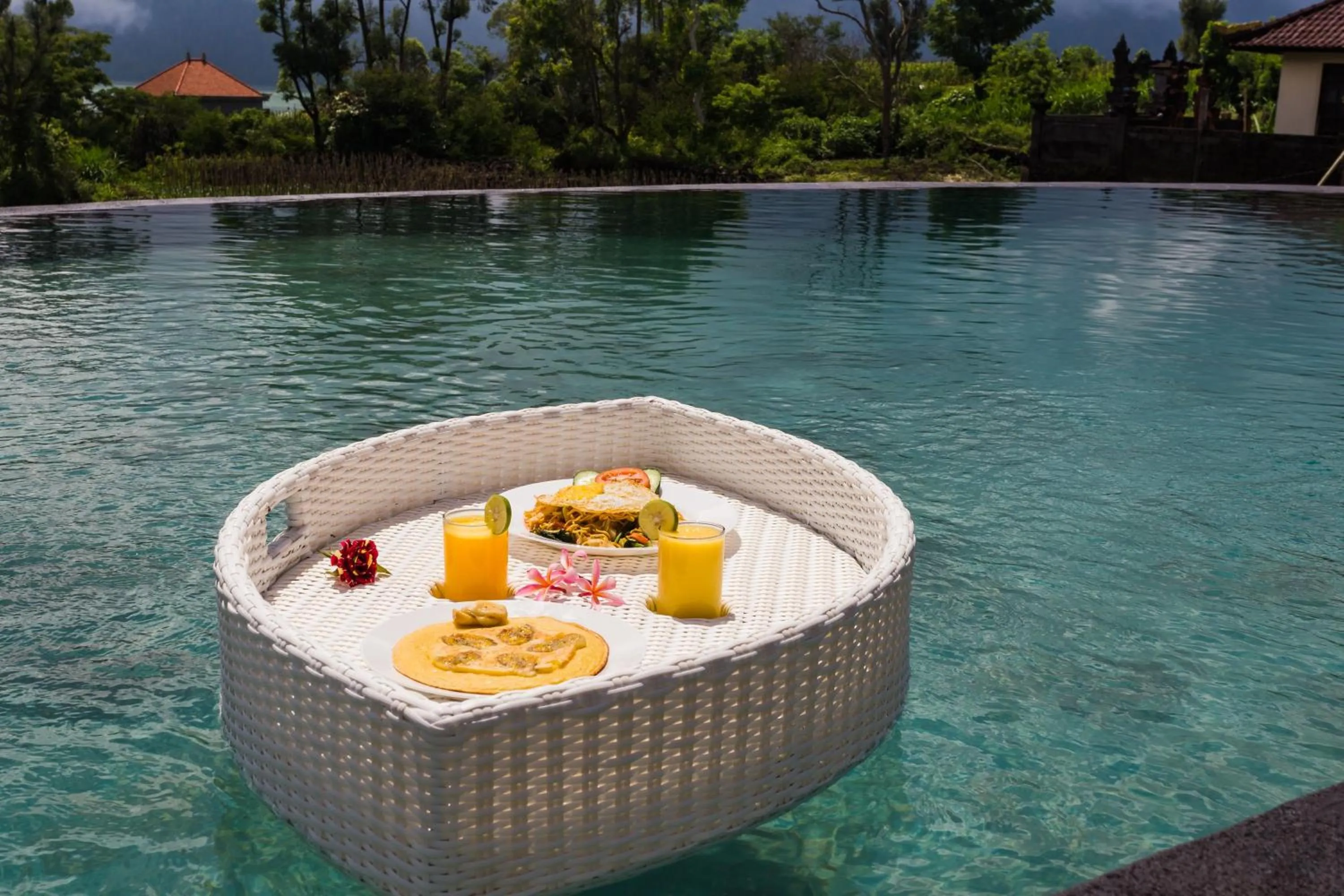Food and drinks in Mount Batur Villa