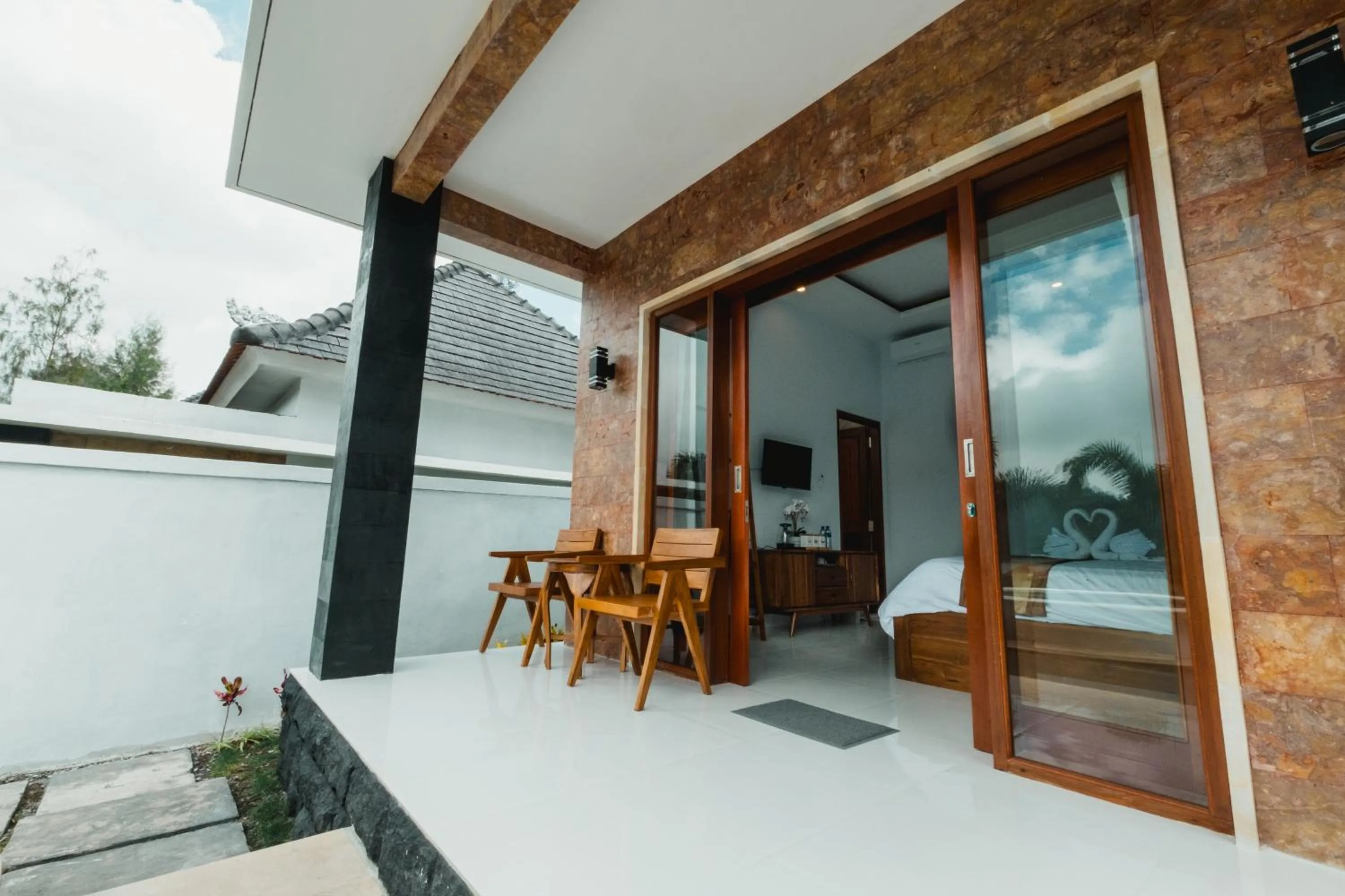 Patio in Mount Batur Villa