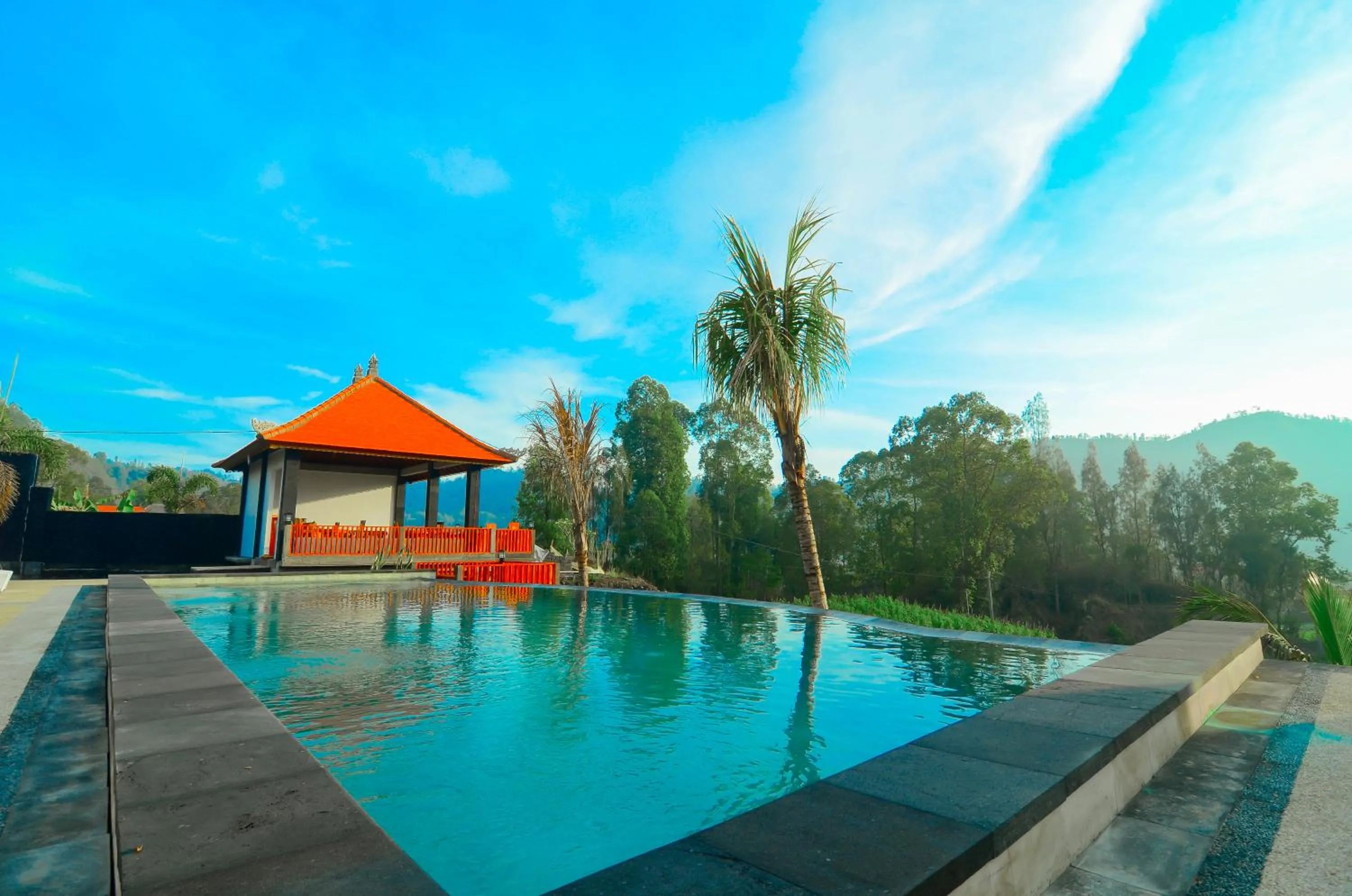 Swimming pool in Mount Batur Villa