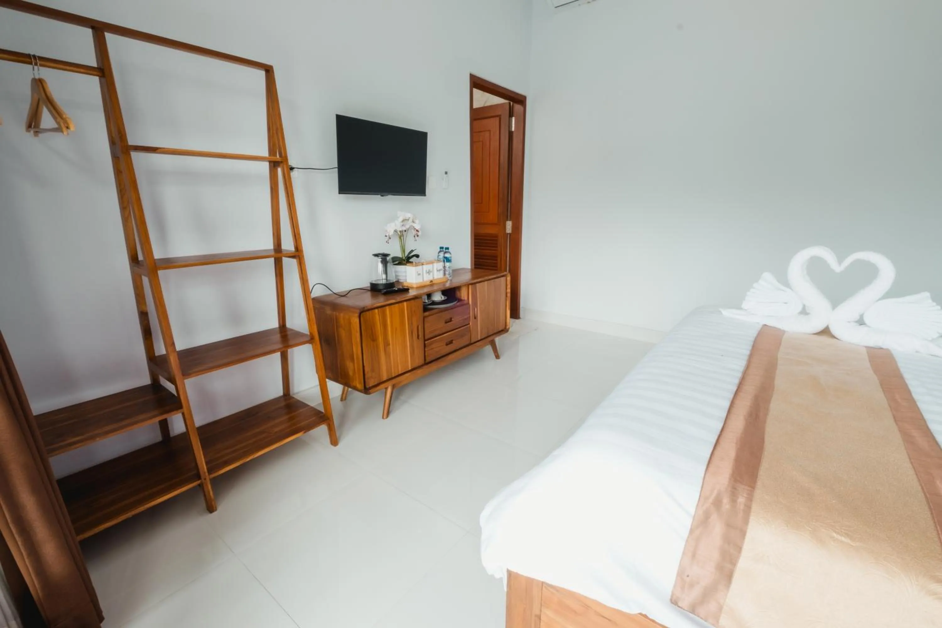 Bed in Mount Batur Villa