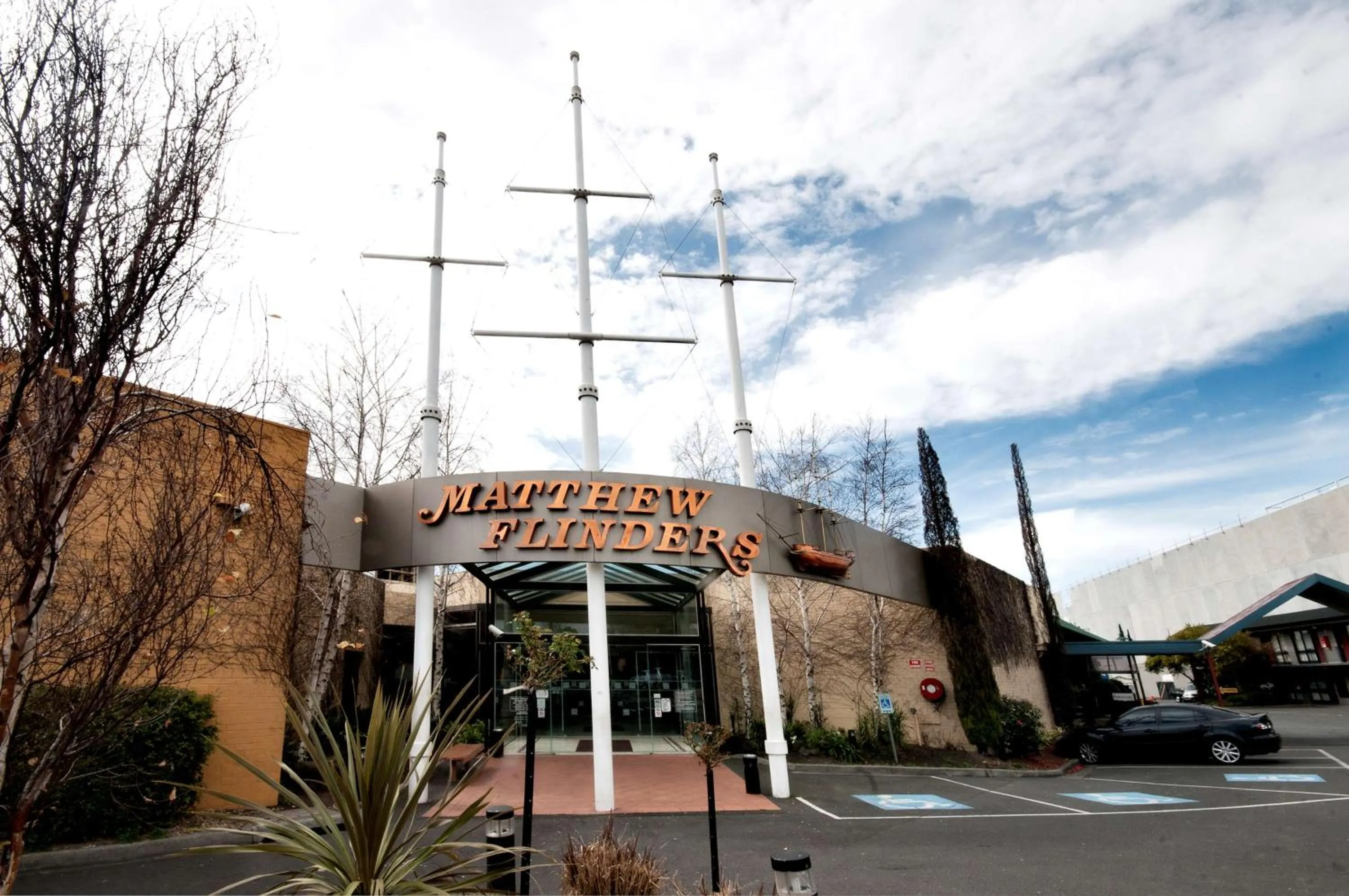 Property building in Nightcap at Matthew Flinders Hotel