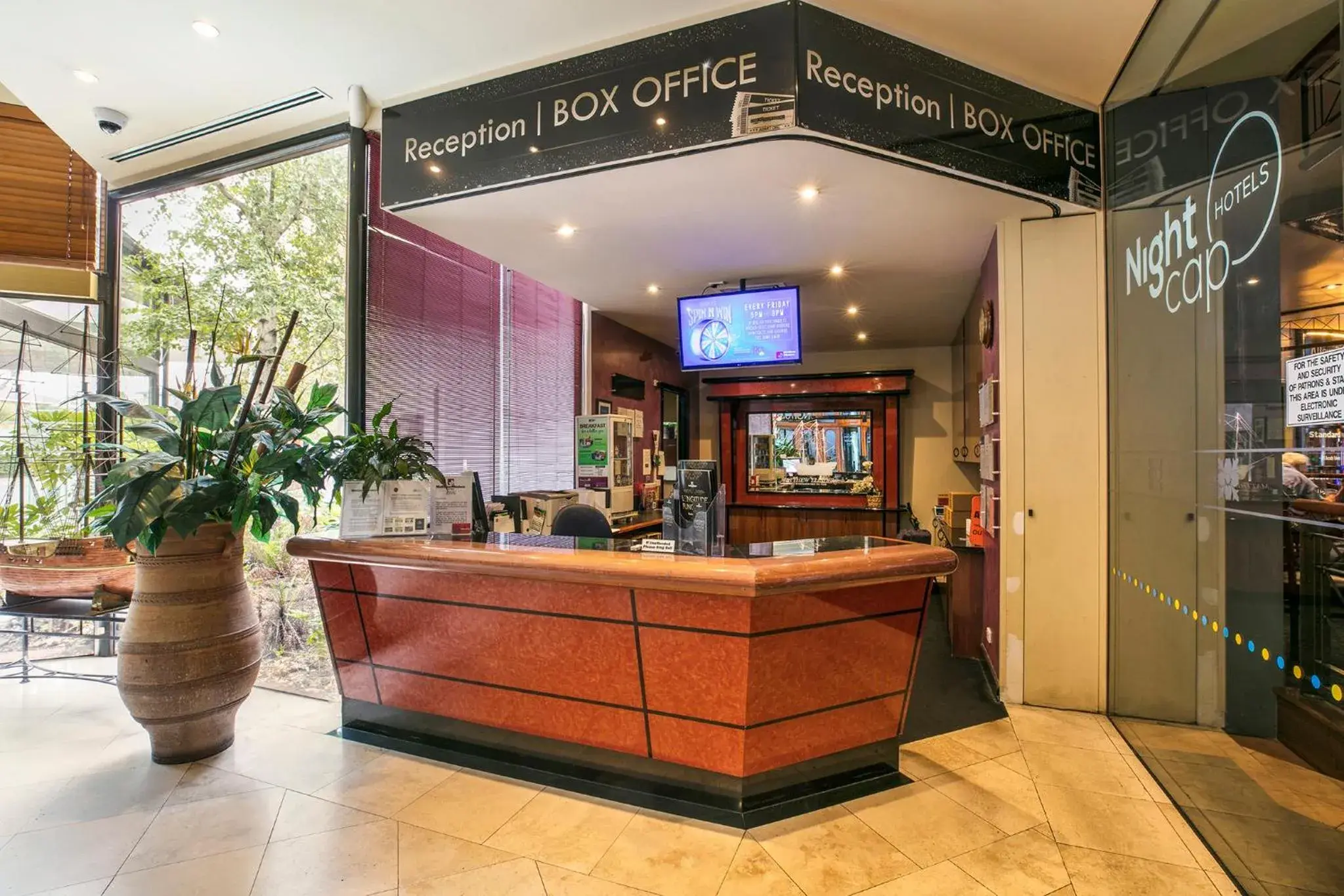 Lobby or reception in Nightcap at Matthew Flinders Hotel Lobby or reception in Nightcap at Matthew Flinders Hotel