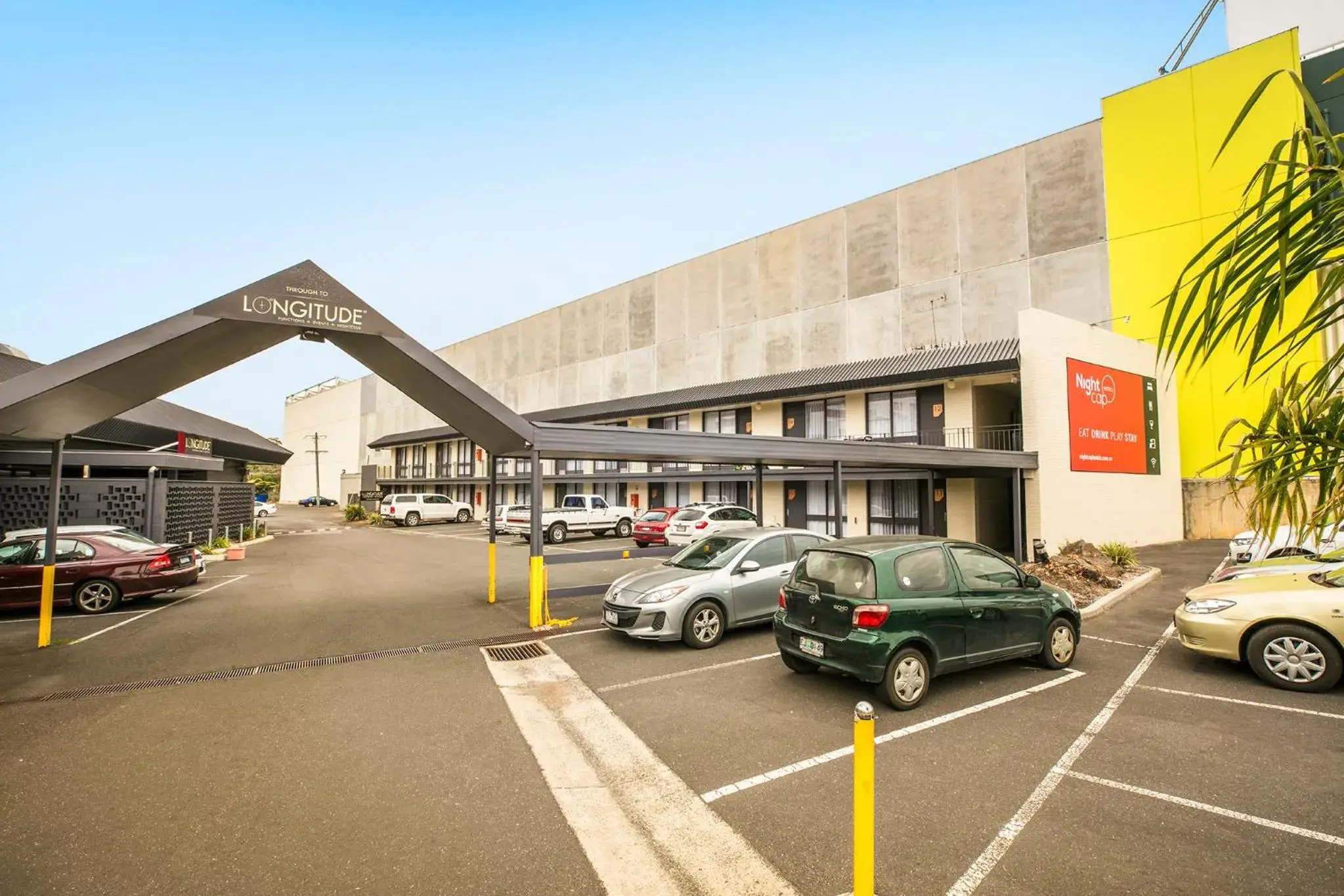 Facade/entrance in Nightcap at Matthew Flinders Hotel Facade/entrance in Nightcap at Matthew Flinders Hotel
