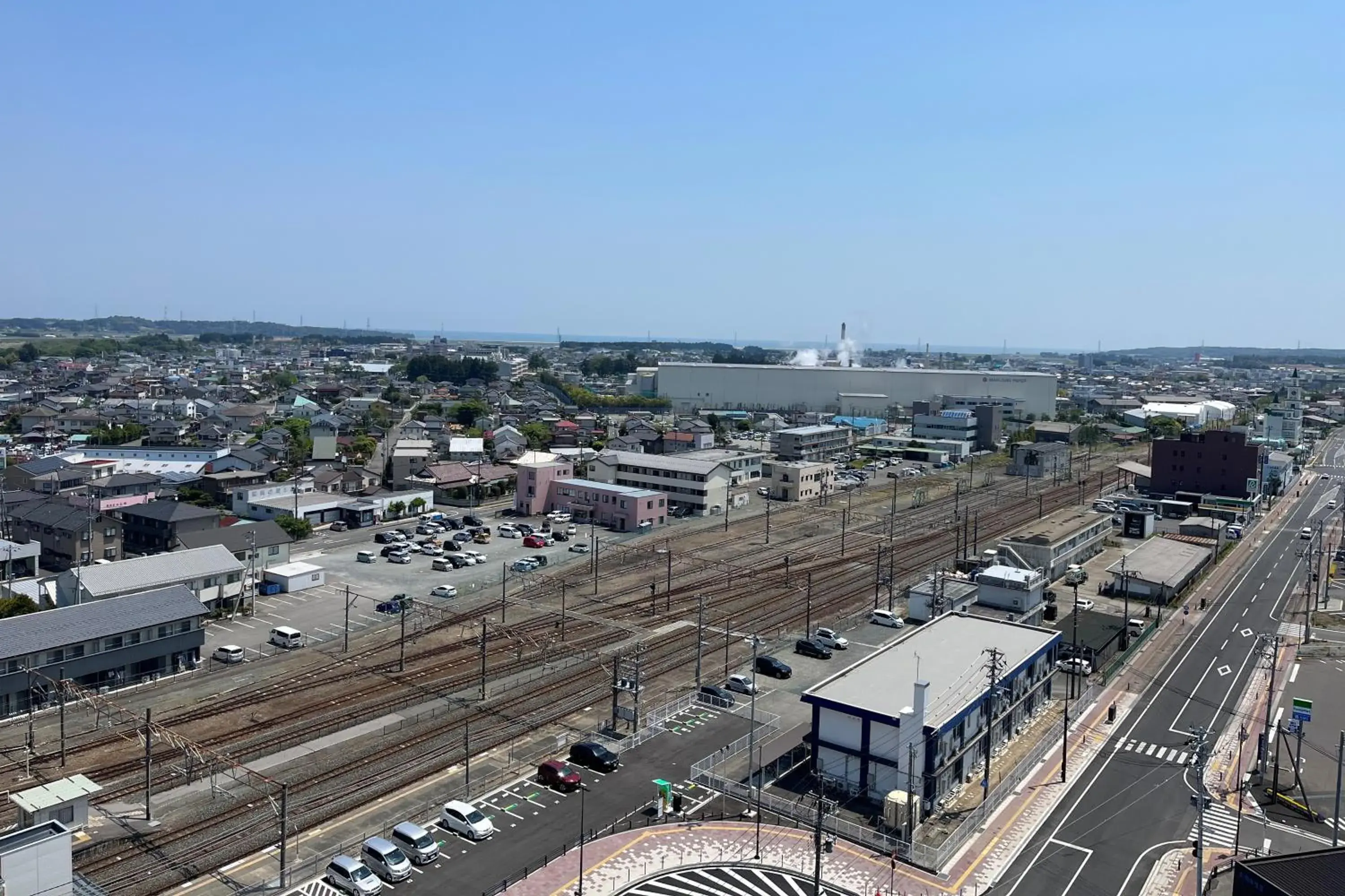 City view in Hotel Maruya Grande City view in Hotel Maruya Grande