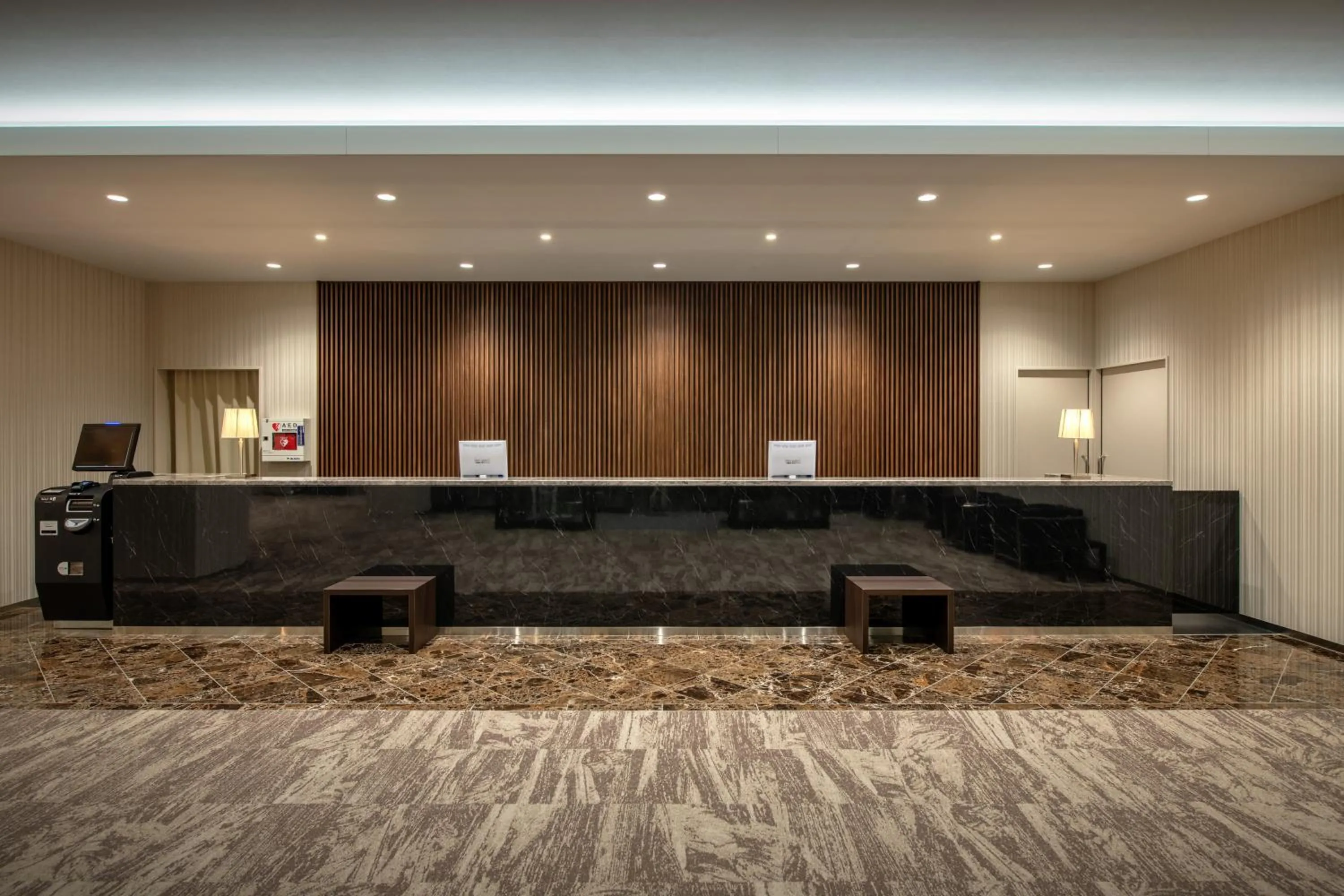 Lobby or reception in Hotel Maruya Grande