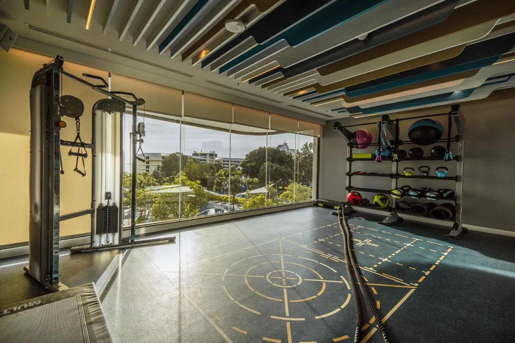Fitness centre/facilities in OZO North Pattaya