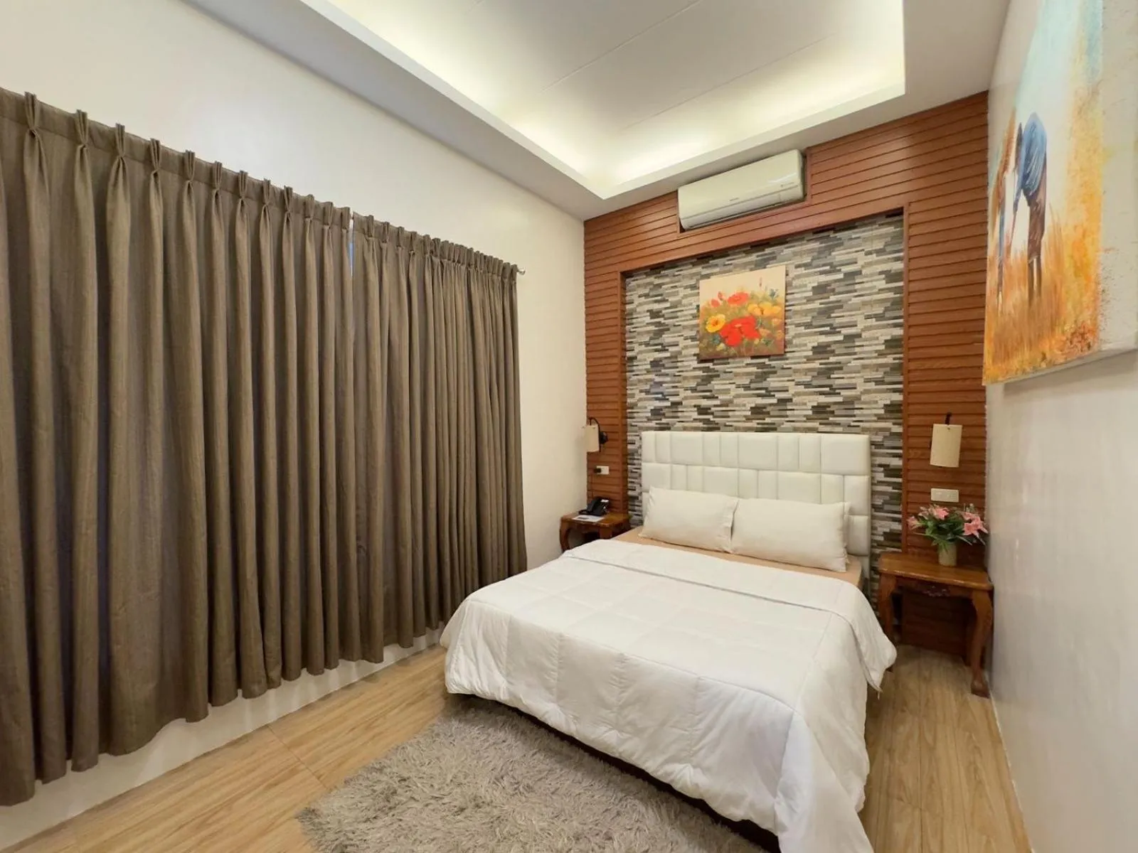 TV and multimedia, Bed in Armando's Garden Resort and Restaurant