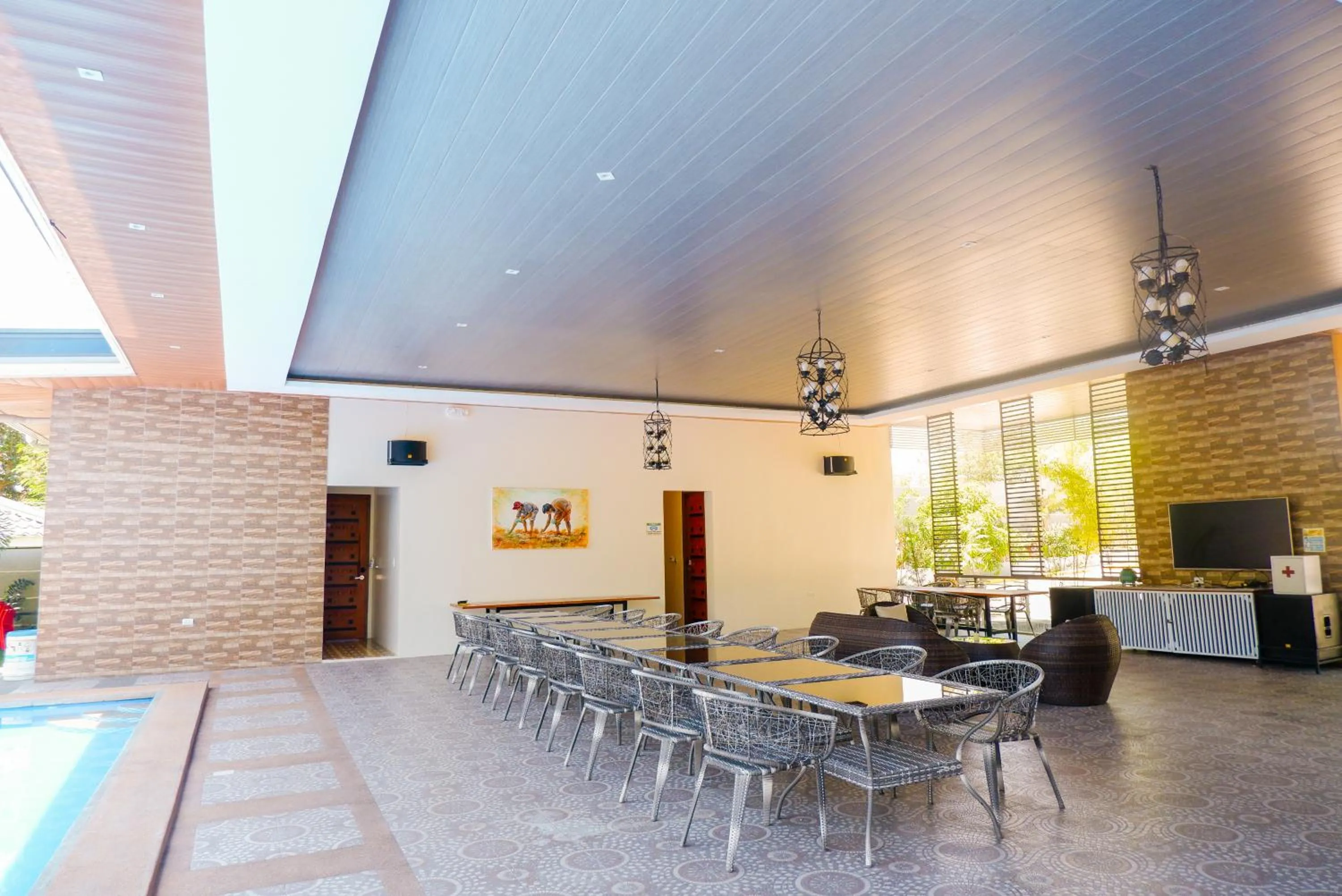 Property building in Armando's Garden Resort and Restaurant