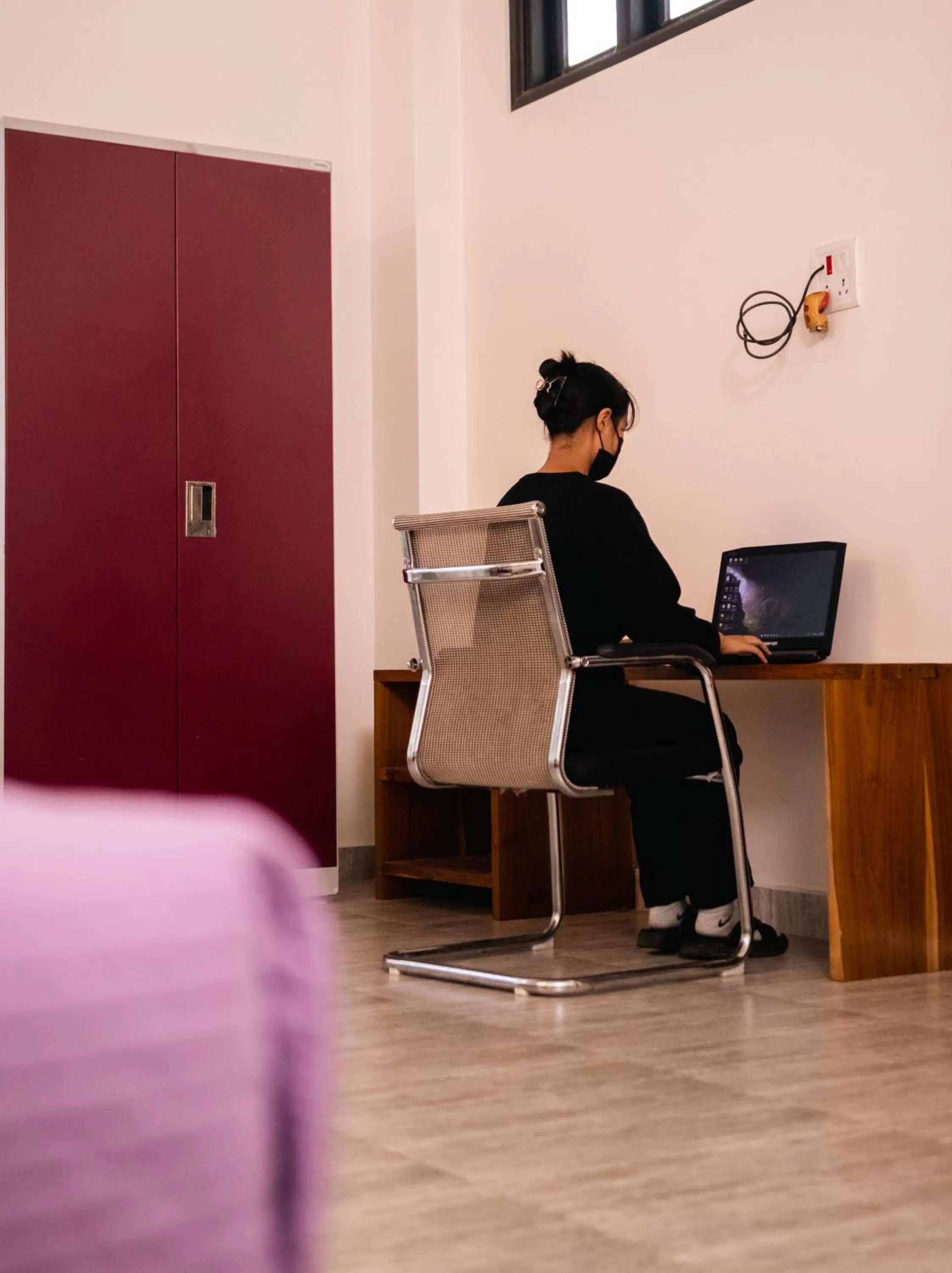 Lobby or reception in Akim Homestay