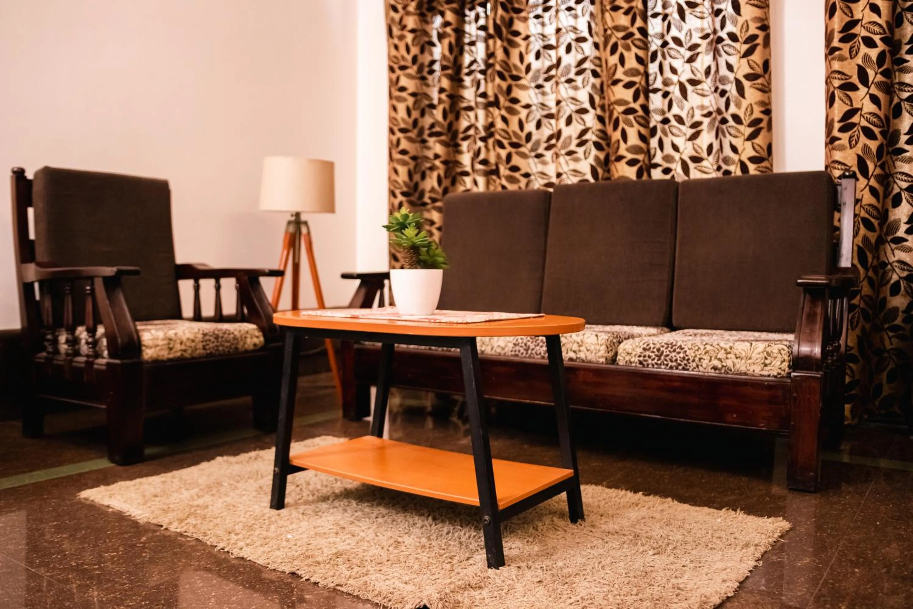 Living room in Akim Homestay