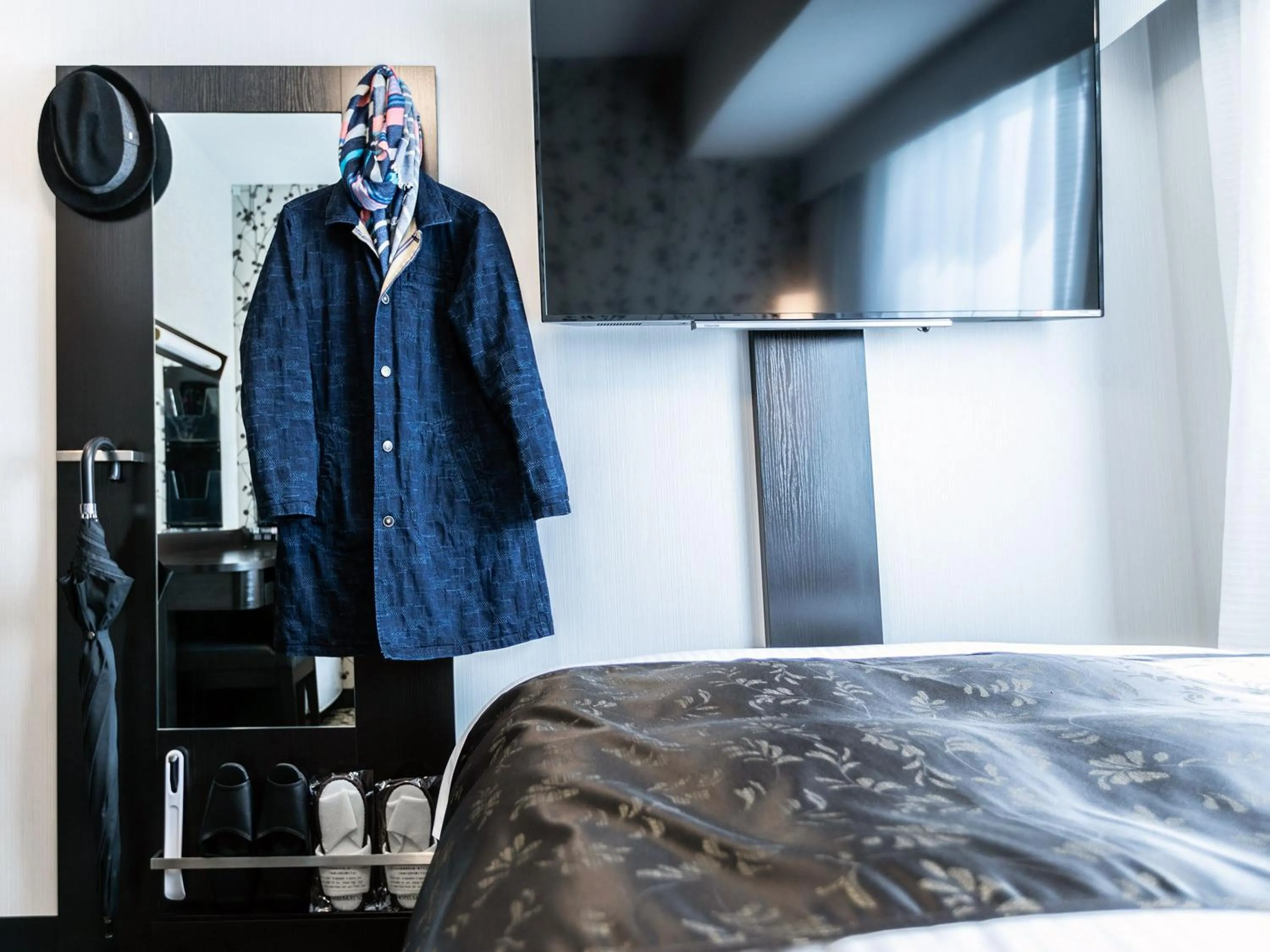 Bed in APA Hotel Chiba Ekimae