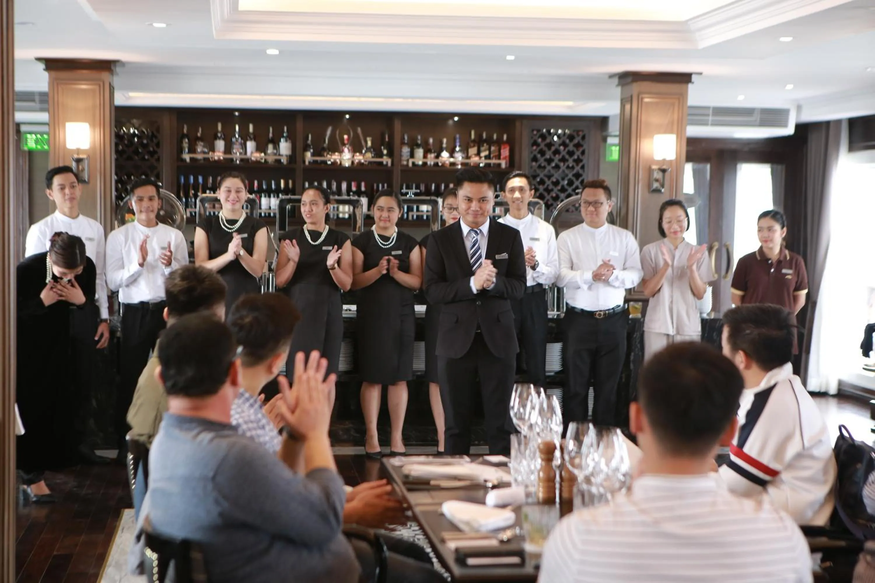 Staff in Paradise Grand Cruise - Lan Ha Bay