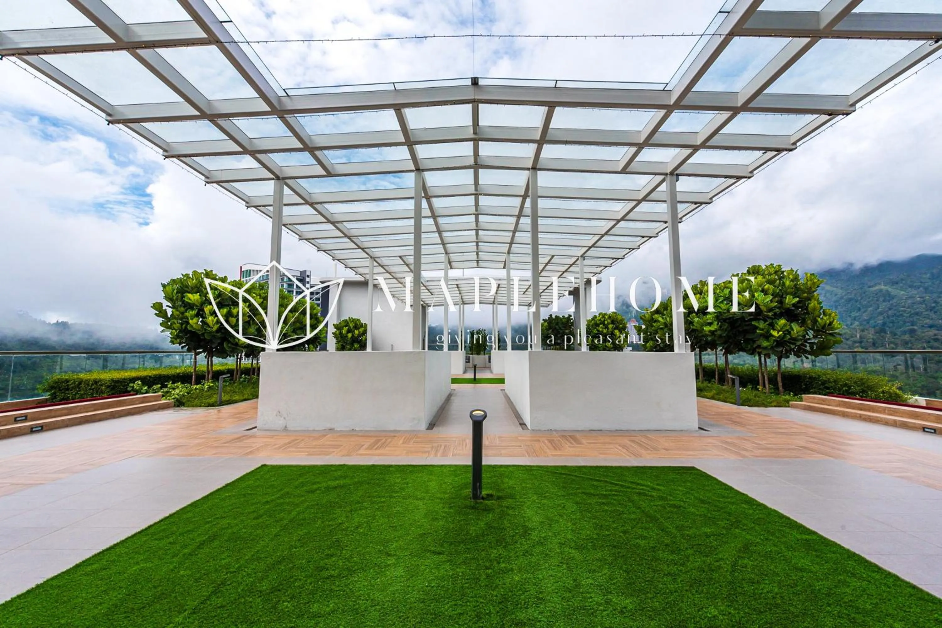 Balcony/Terrace in Windmill Premier Suites Genting Highlands