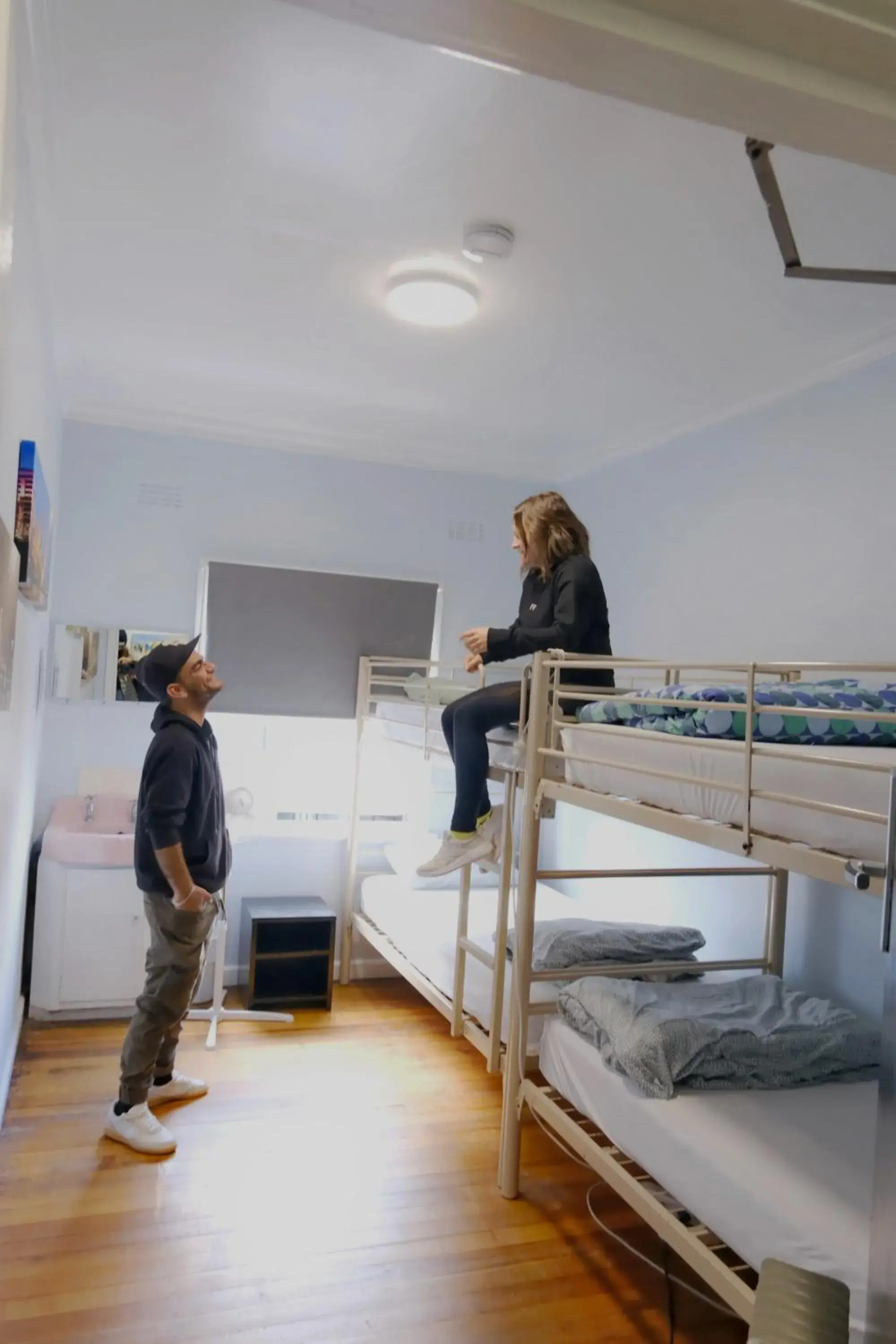 Bed in 4-Bed Mixed Dormitory Room with Shared Bathroom in Pint On Punt Backpackers Bed in 4-Bed Mixed Dormitory Room with Shared Bathroom in Pint On Punt Backpackers