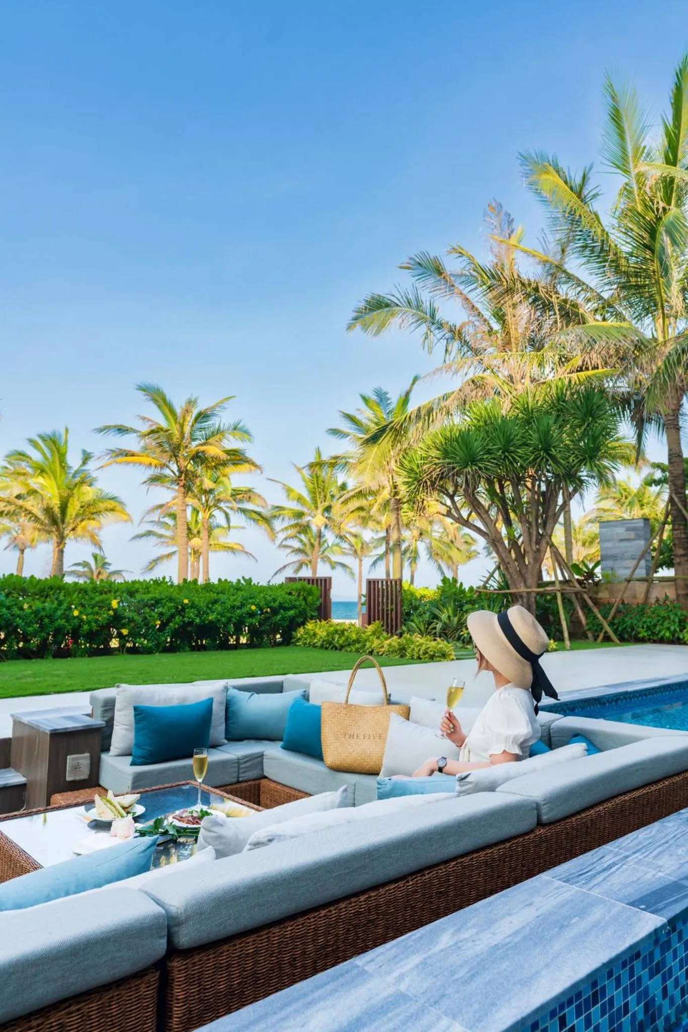 Seating area in The Five Villas & Resort Quangnam - Danang