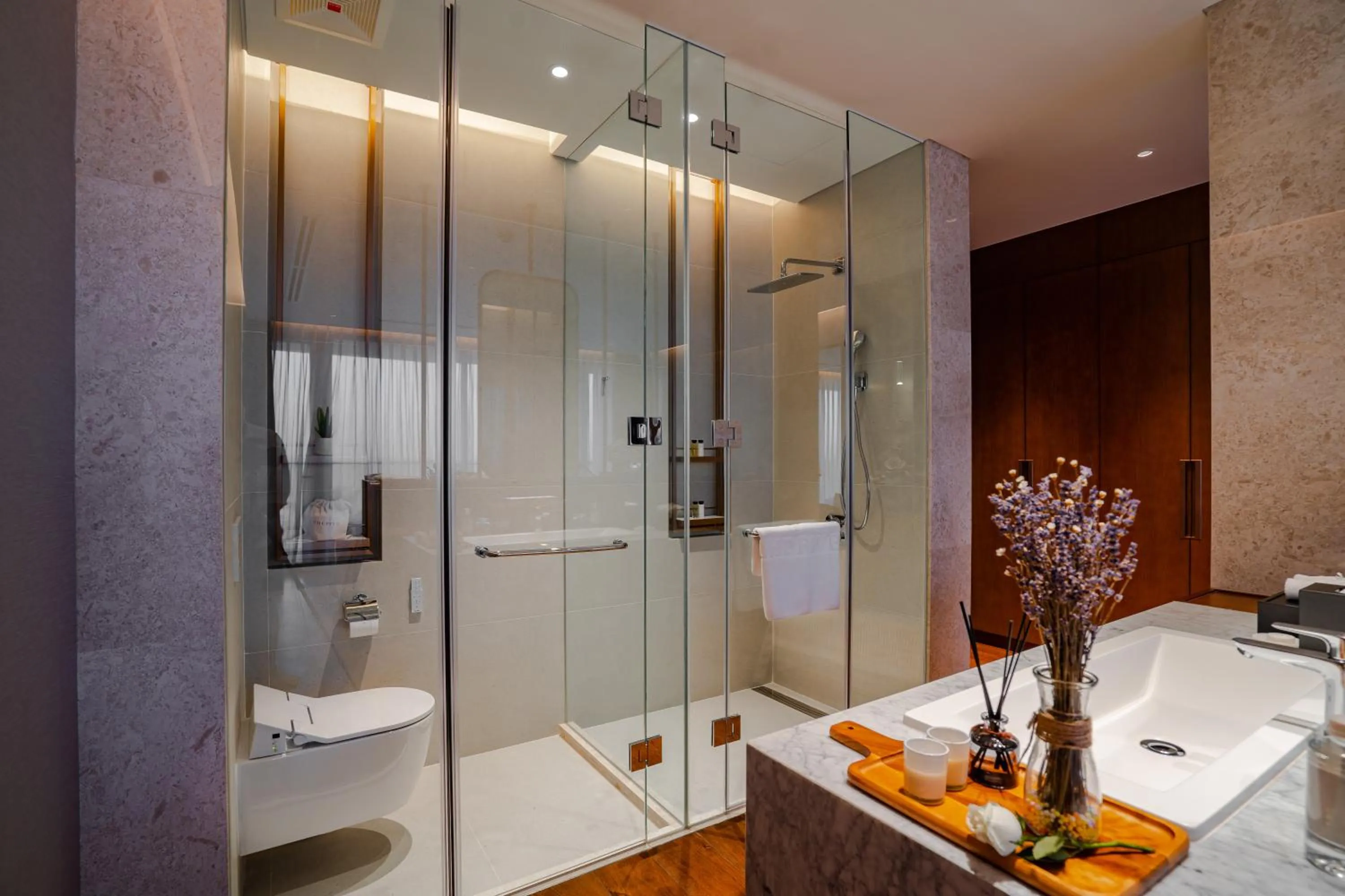 Shower in The Five Villas & Resort Quangnam - Danang