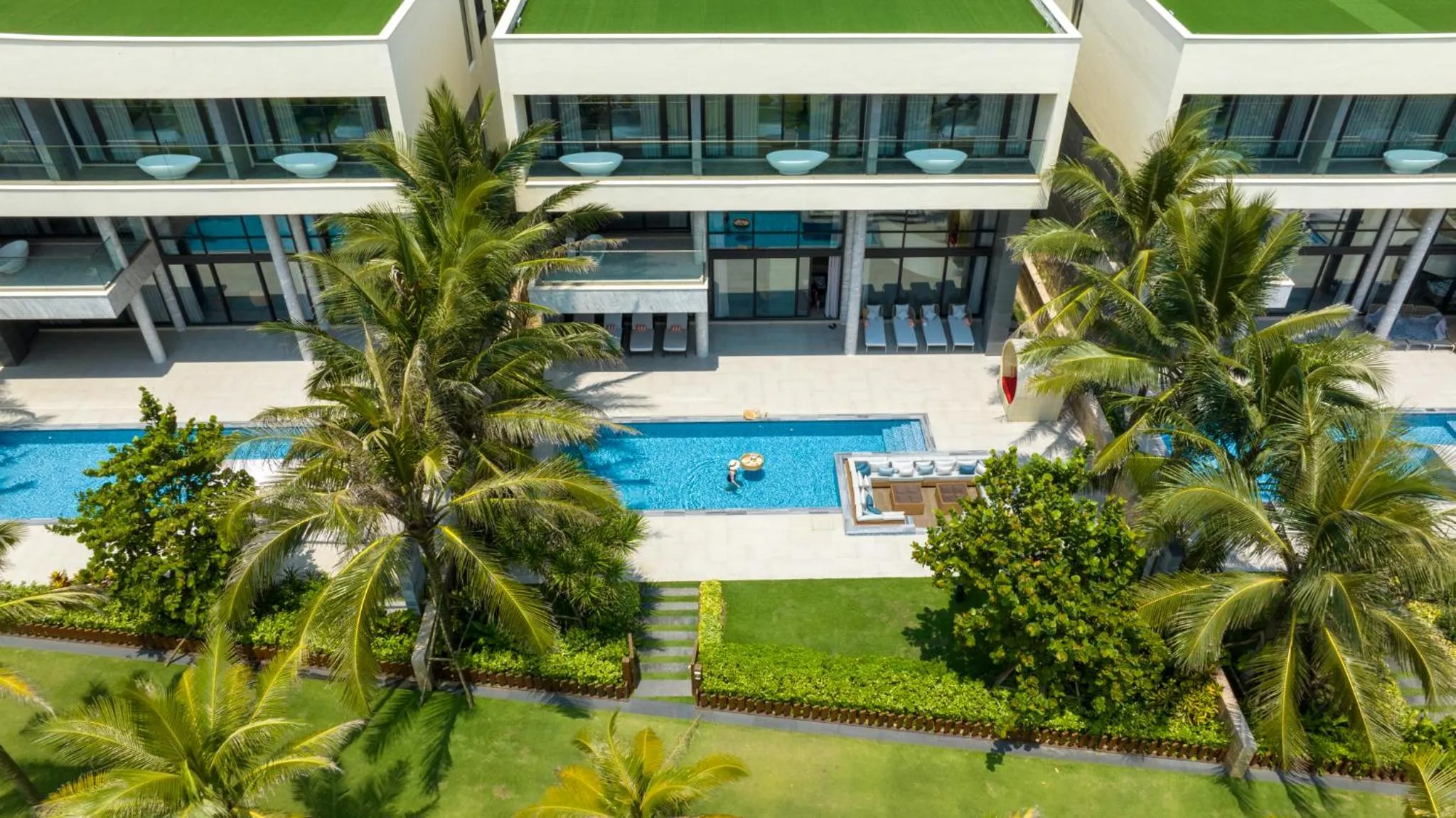 Pool view in The Five Villas & Resort Quangnam - Danang